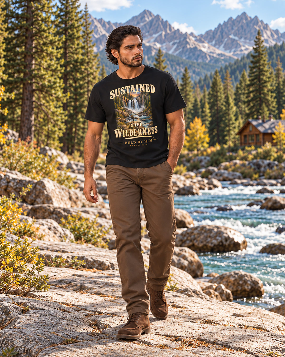 Sustained in the Wilderness Tee