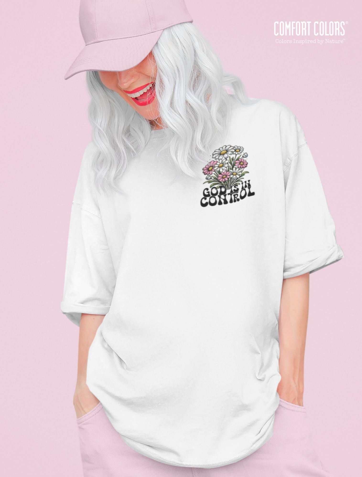 God is in Control T-shirt