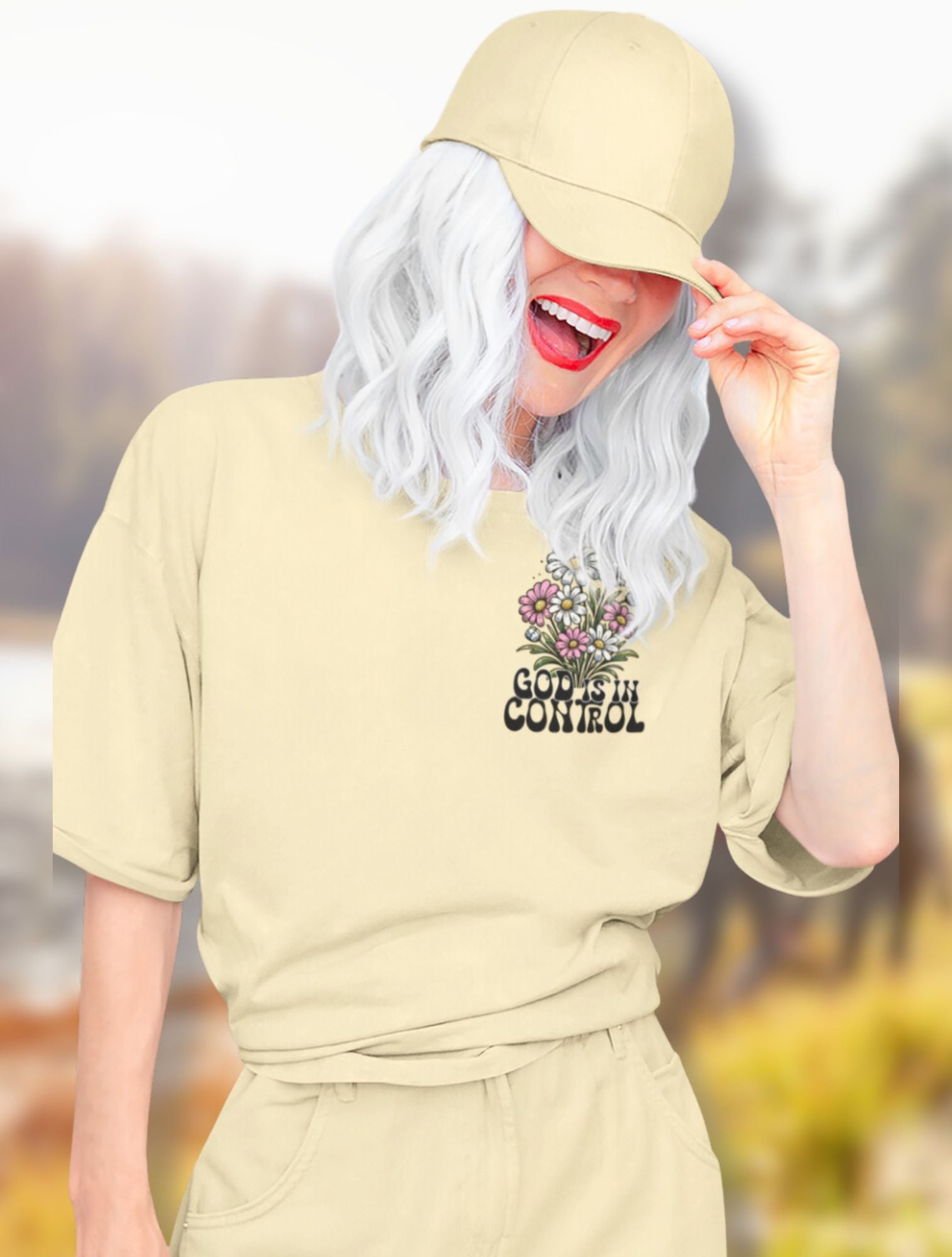 God is in Control T-shirt