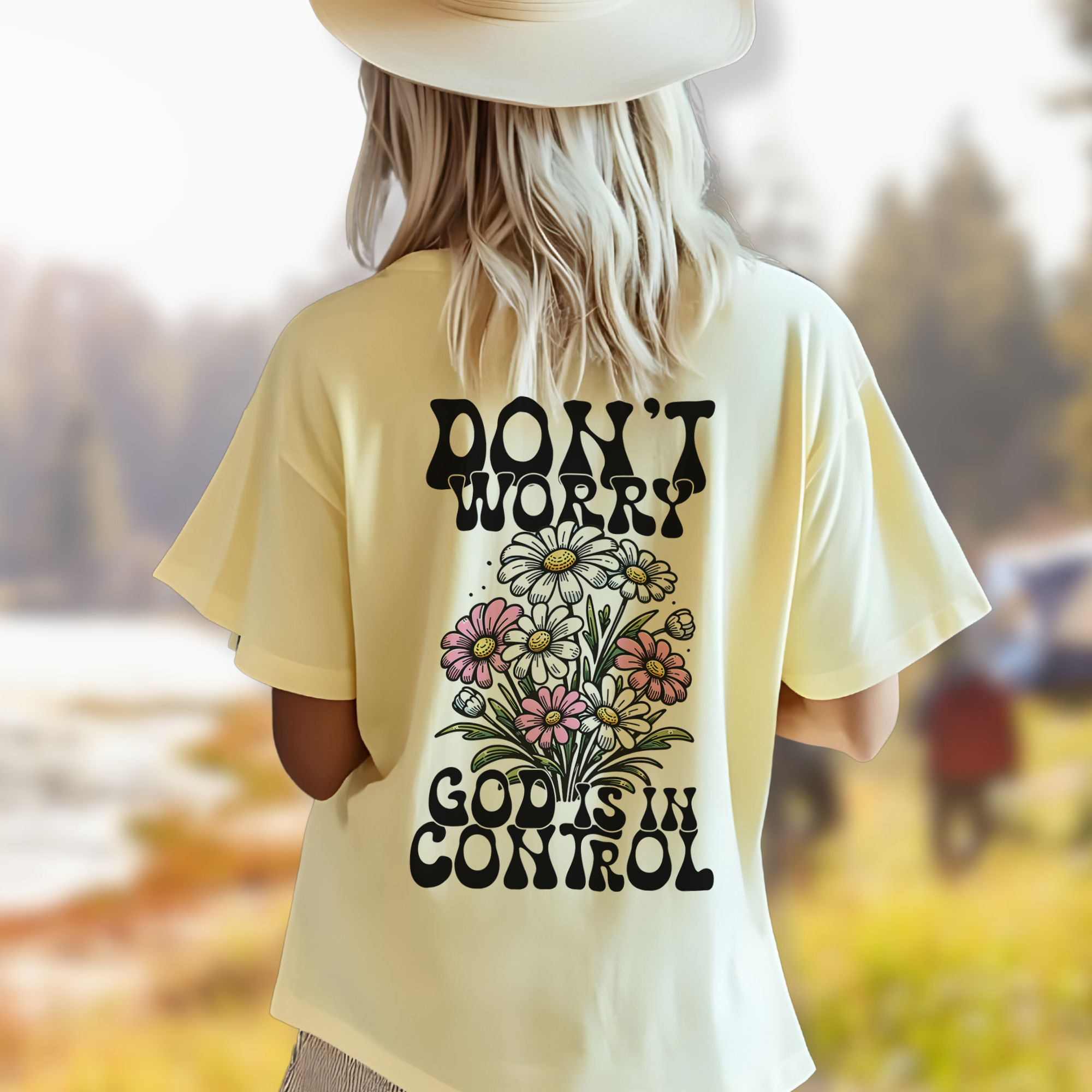 God is in Control T-shirt
