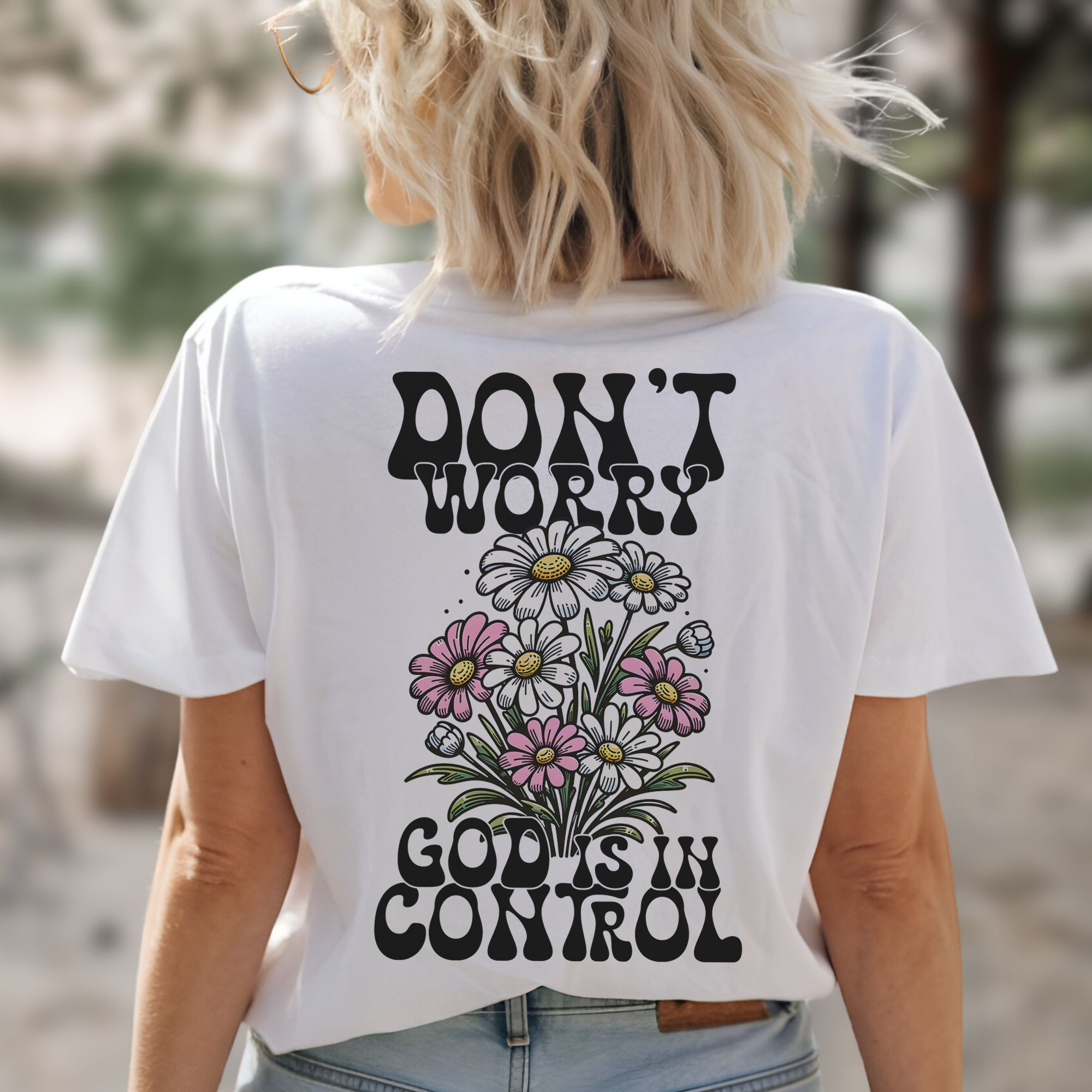 God is in Control T-shirt