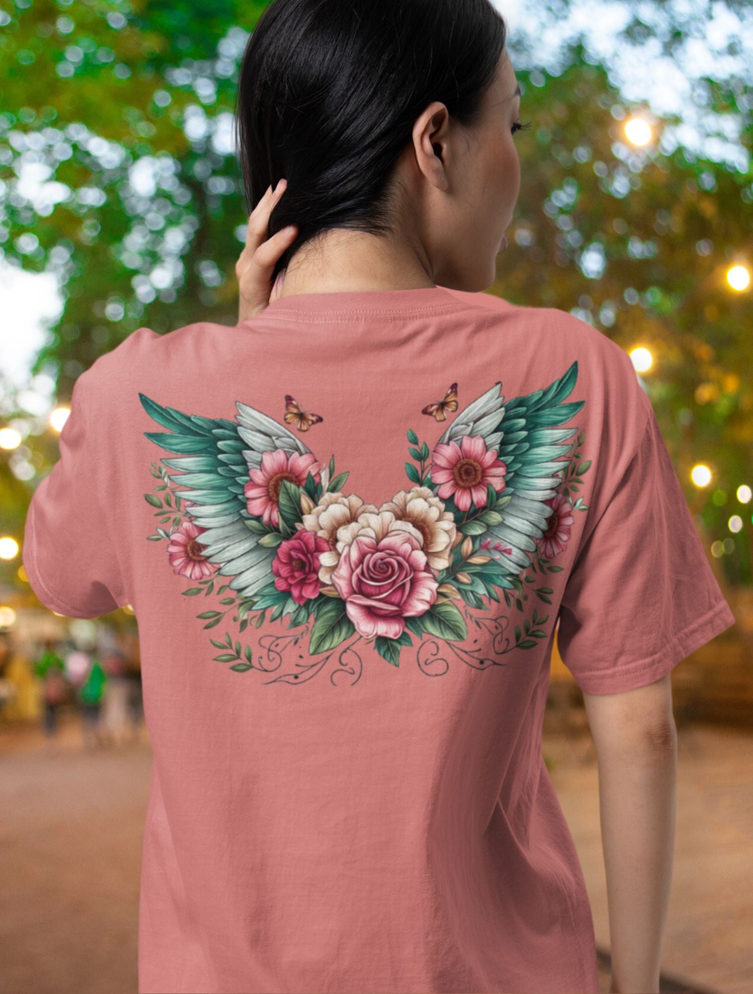 Godfidence Women's T-shirt  watermelon back