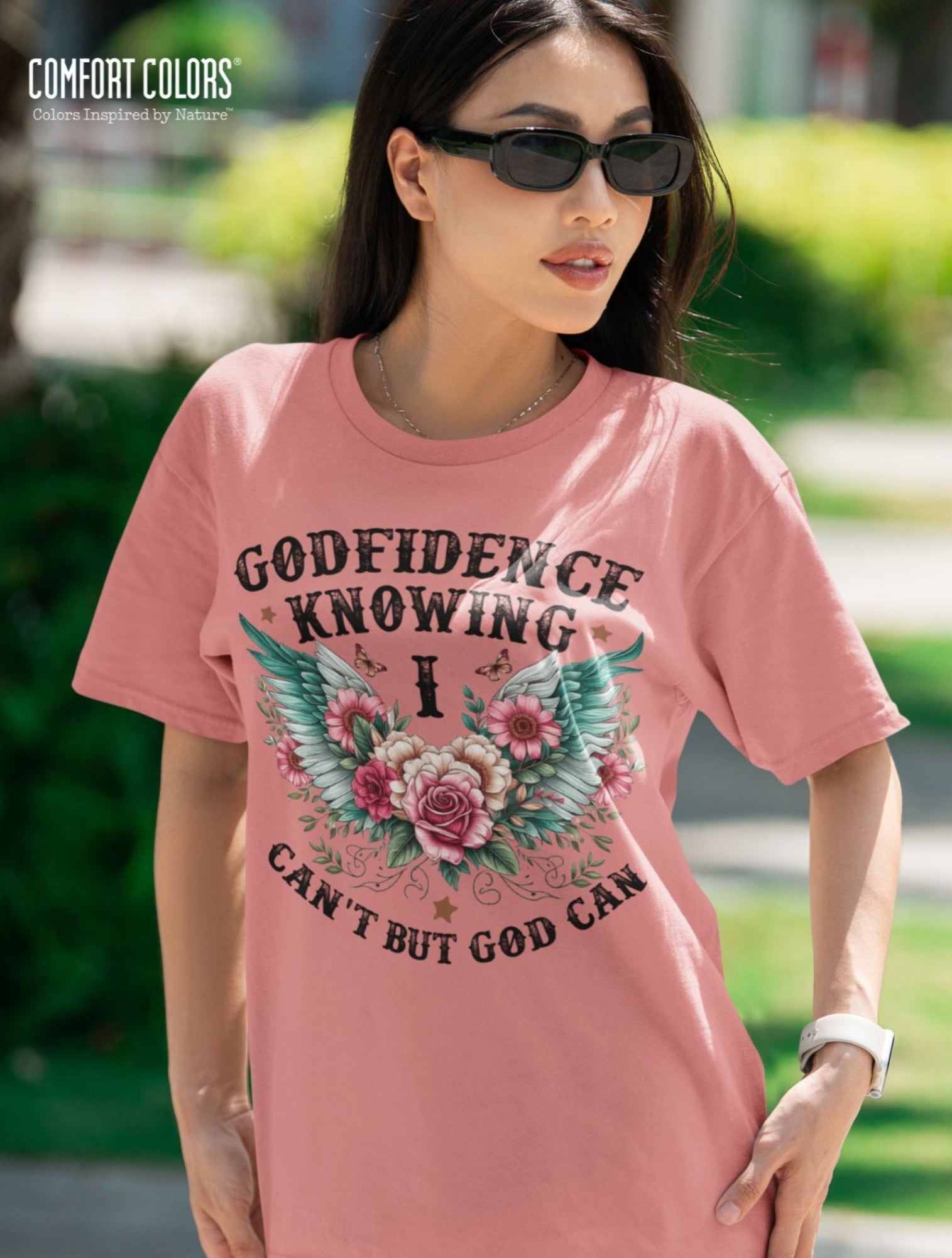 Godfidence Women's T-shirt watermelon front JP Apparel