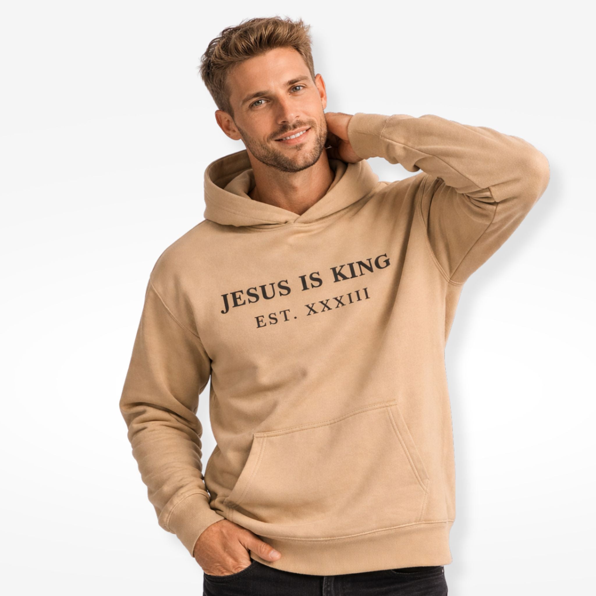 Jesus is King Hoodie