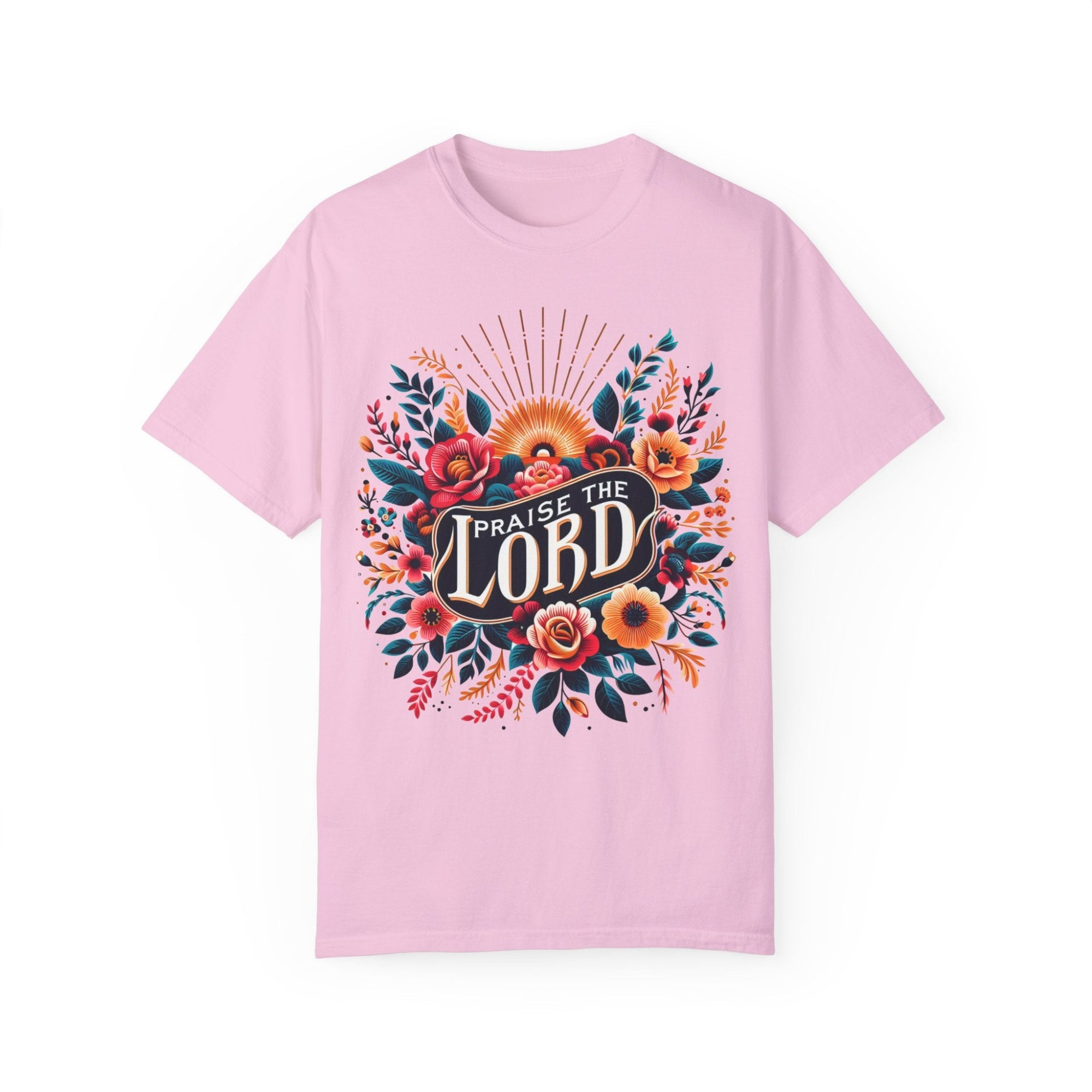 Praise the Lord Women's T-shirt blossom JP Apparel