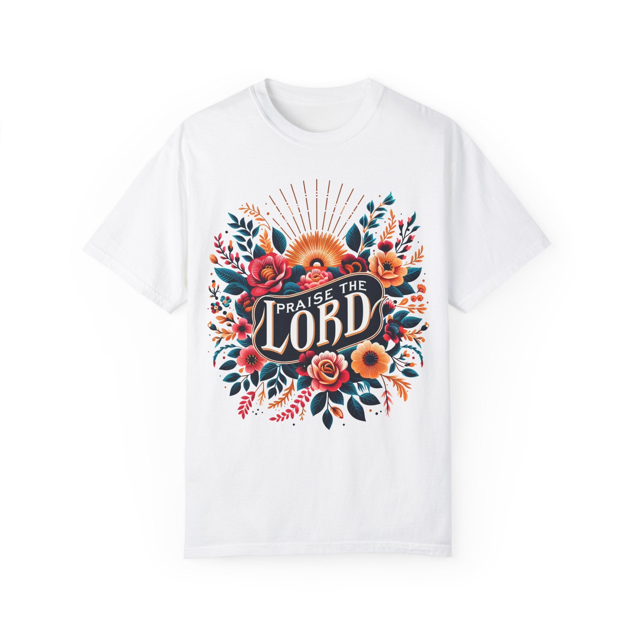 Praise the Lord Women's T-shirt white jp apparel