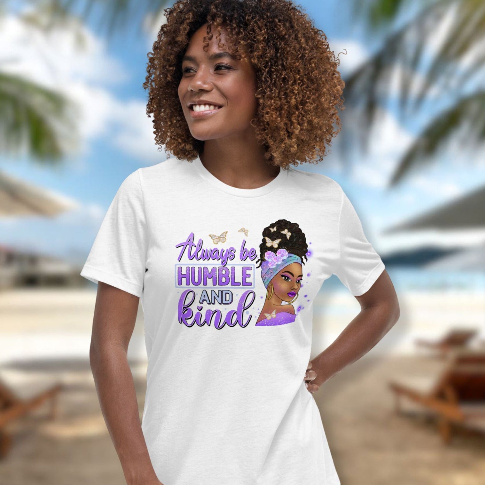 Always Be Humble and Kind Women's Relaxed Fit T-Shirt - Jesus Passion Apparel