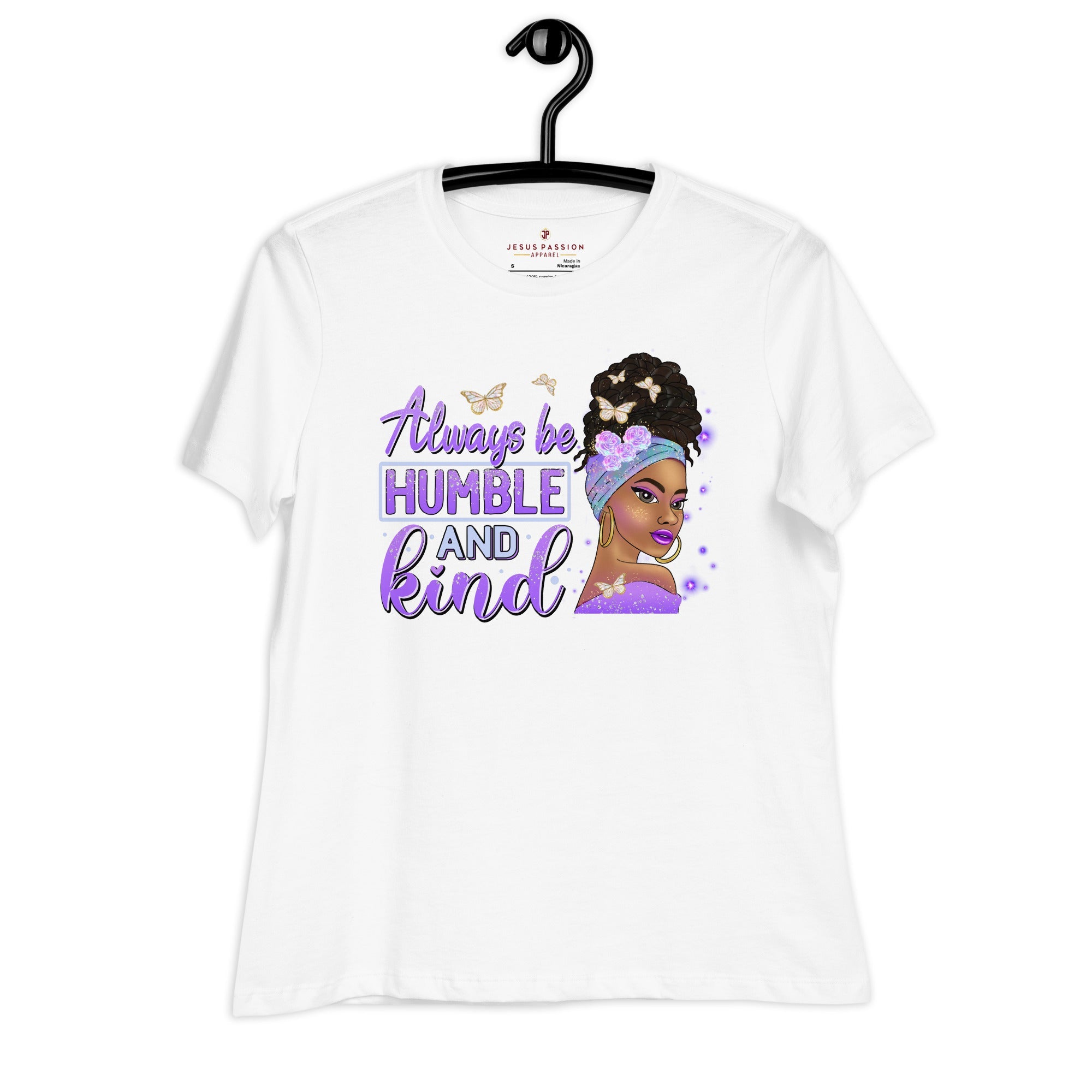 Always Be Humble and Kind Women's Relaxed Fit T-Shirt - Jesus Passion Apparel
