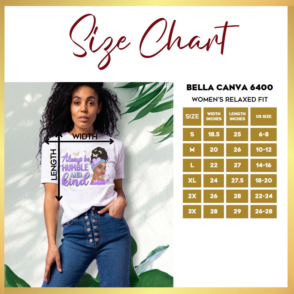 Always Be Humble and Kind Women's Relaxed Fit T-Shirt - Jesus Passion Apparel