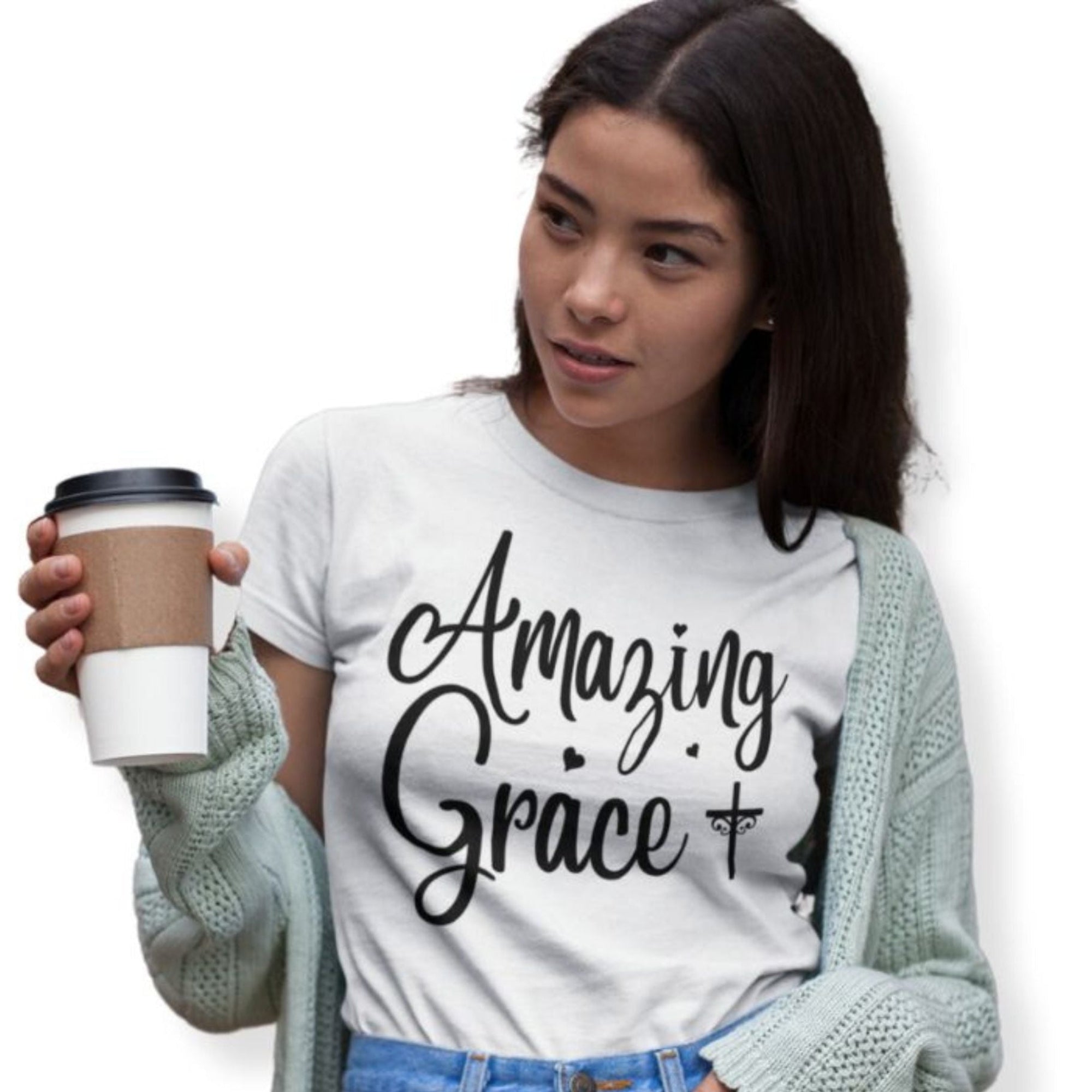 Amazing Grace Jersey Short Sleeve T-Shirt - Jesus Passion Apparel
