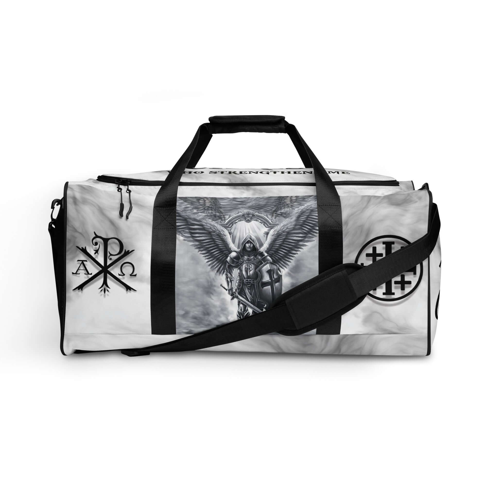 Archangel Michael the Protector Duffle Bag - Jesus Passion Apparel