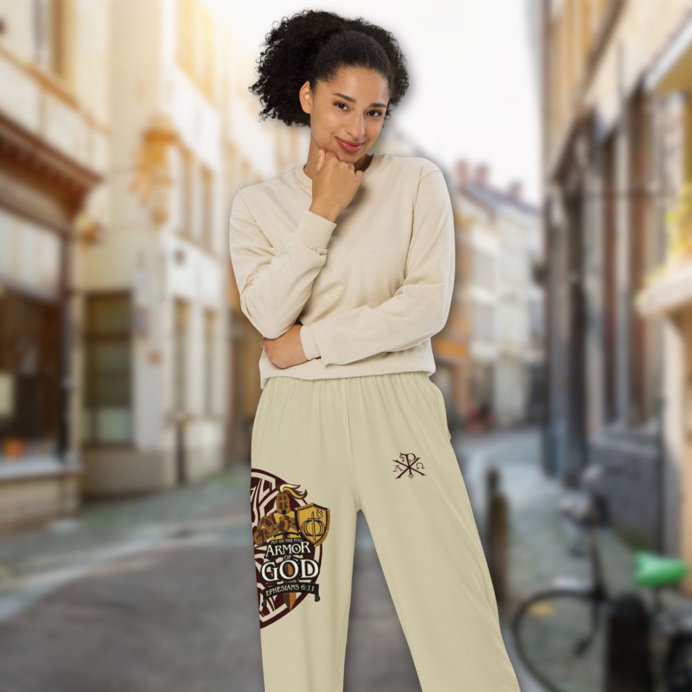 Armor of God Women Wide - Leg Pants - Jesus Passion Apparel