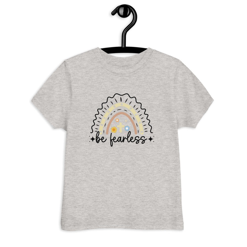Be Fearless Toddler's Fine Jersey Tee - Jesus Passion Apparel