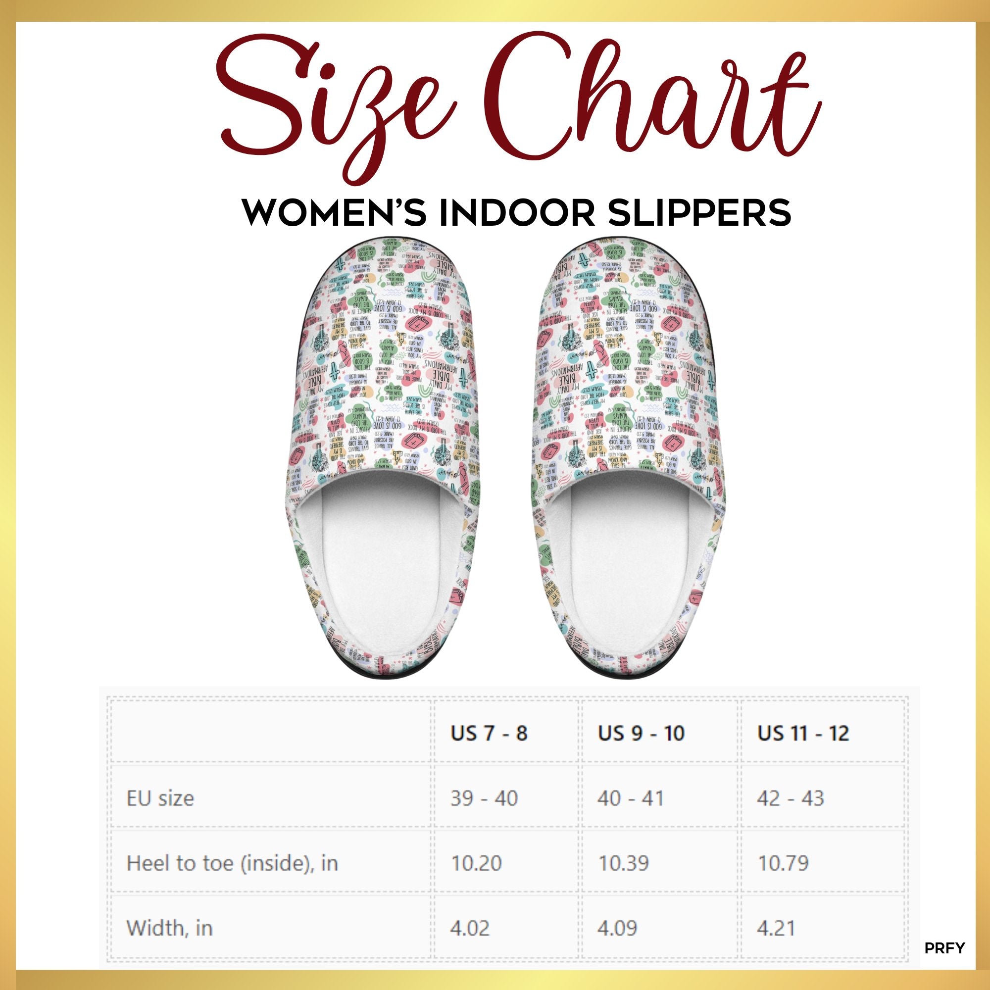 Daily Bible Affirmations Women's White Indoor Slippers - Matching Lounge / Pajama Pants and Shirt Available - Jesus Passion Apparel