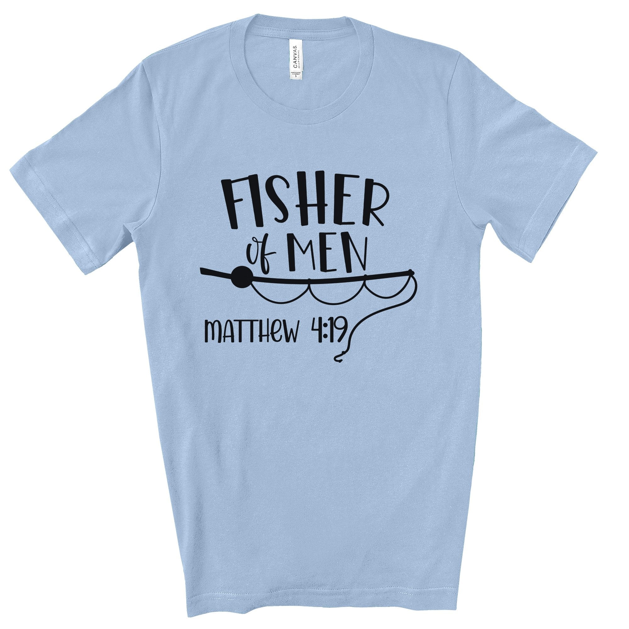 Fisher of Men Men's Jersey Short Sleeve Tee - Jesus Passion Apparel