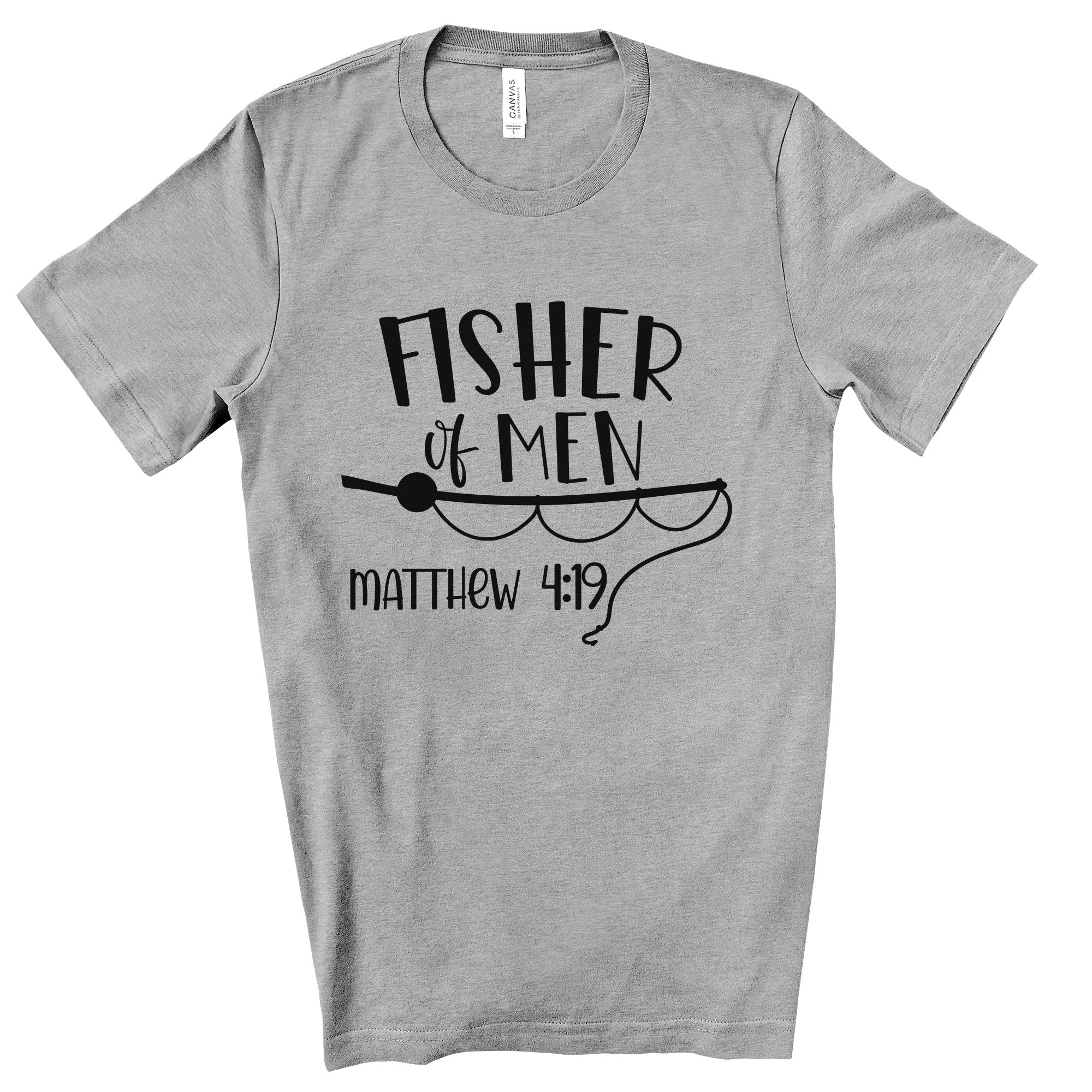 Fisher of Men Men's Jersey Short Sleeve Tee - Jesus Passion Apparel