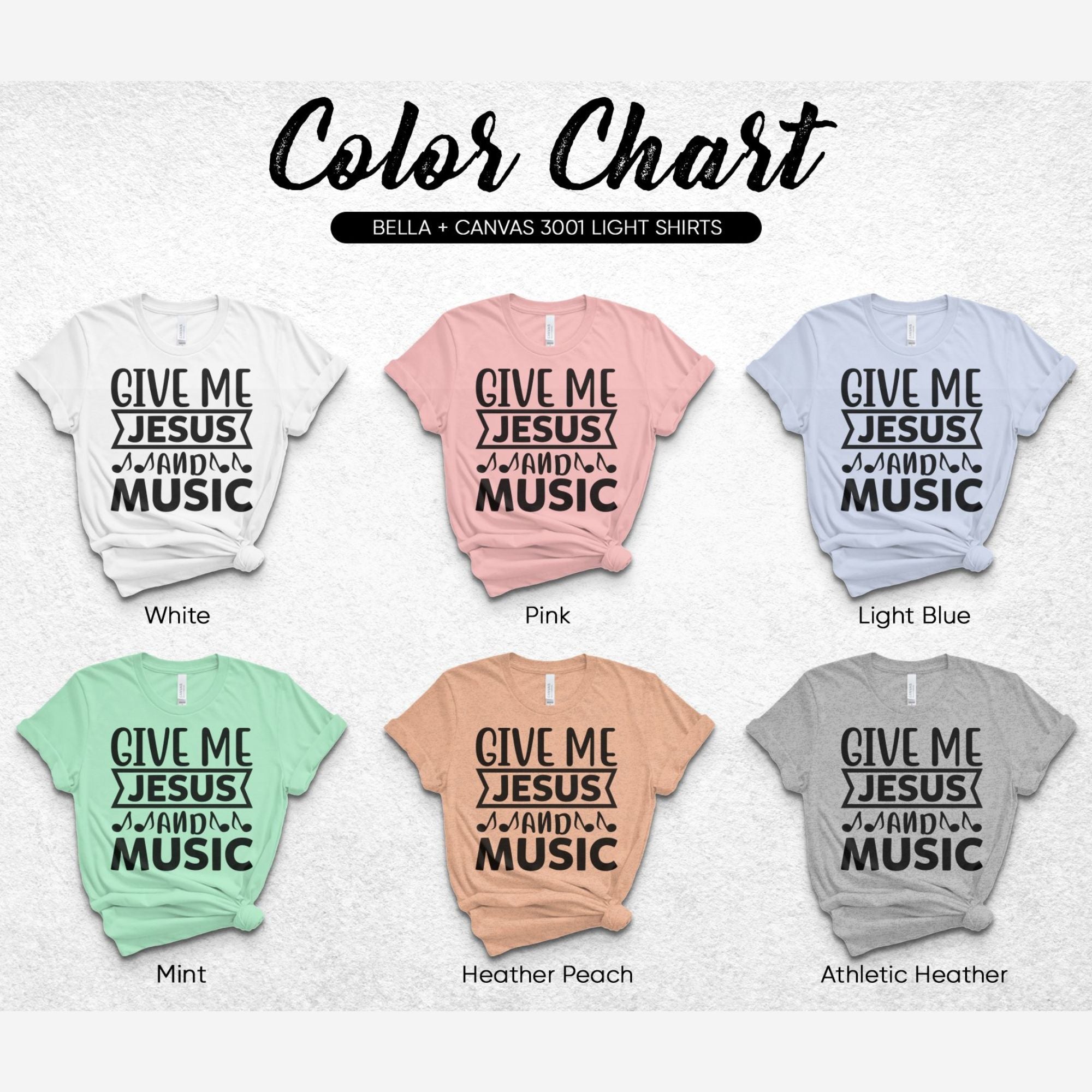 Give Me Jesus & Music Women's Jersey Short Sleeve T-Shirt - Jesus Passion Apparel