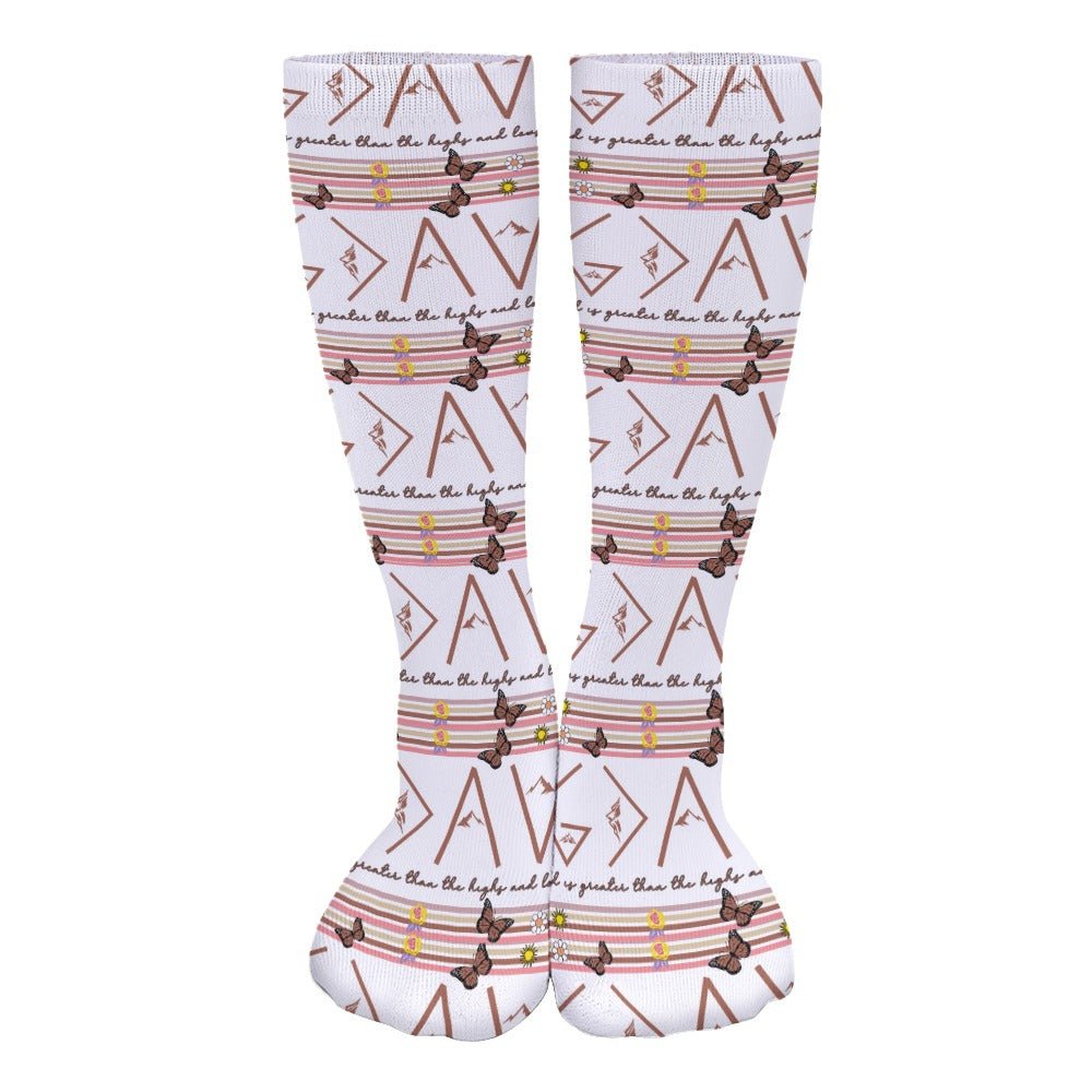 God is Better than the Highs and Lows Breathable Stockings (Pack of 1) - Jesus Passion Apparel