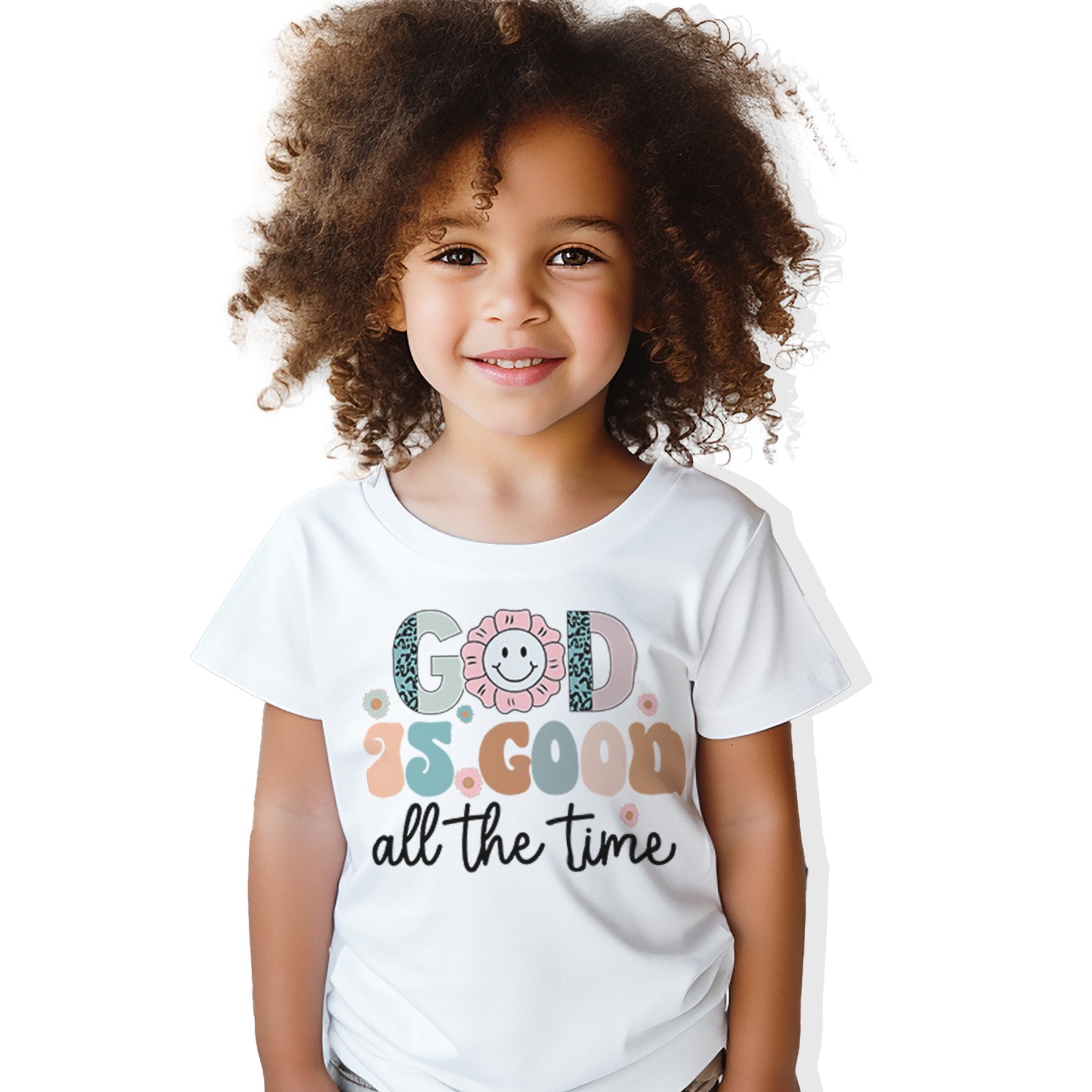 God is Good all the Time Toddler's Fine Jersey Tee - Jesus Passion Apparel