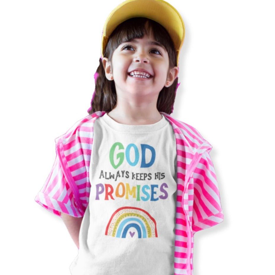 God Keeps Promises Youth Relaxed - Fit T-Shirt - Jesus Passion Apparel