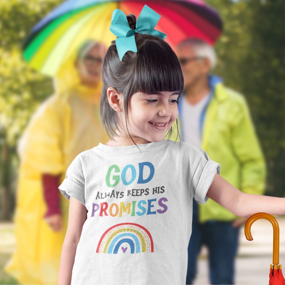God Keeps Promises Youth Relaxed - Fit T-Shirt - Jesus Passion Apparel