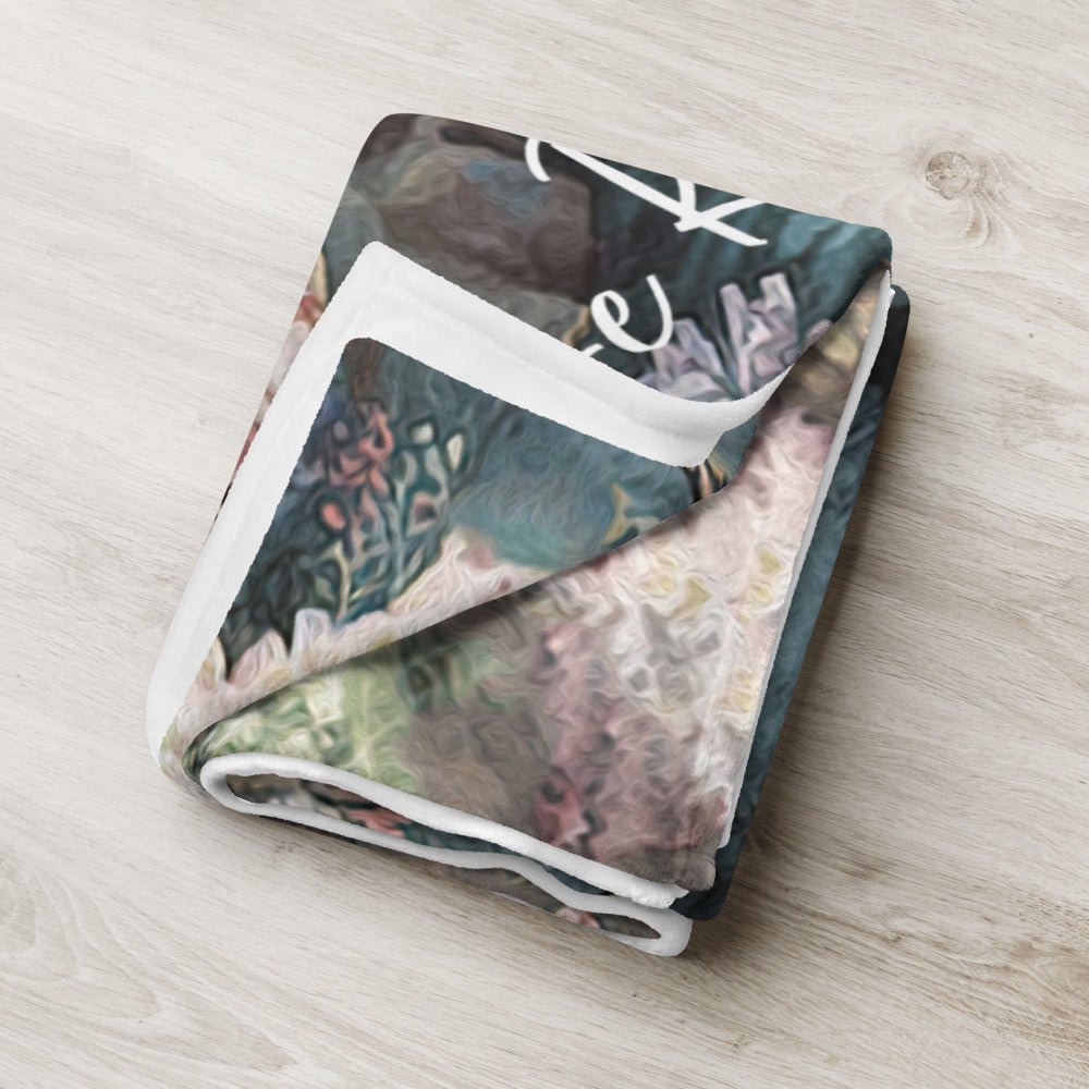 He Restores My Soul Throw Blanket - 2 Sizes - Jesus Passion Apparel