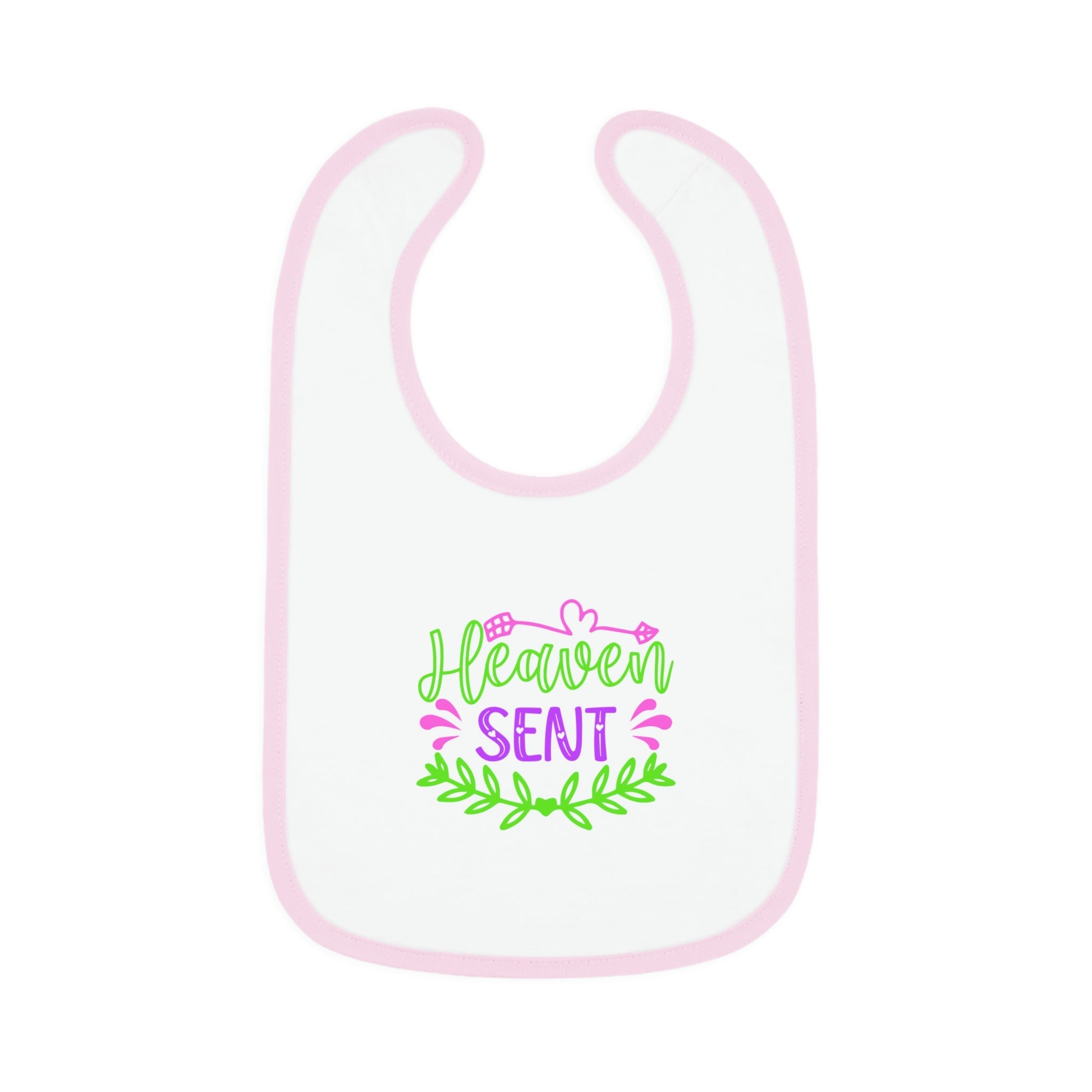 Heaven Sent Baby Jersey Bib - Jesus Passion Apparel