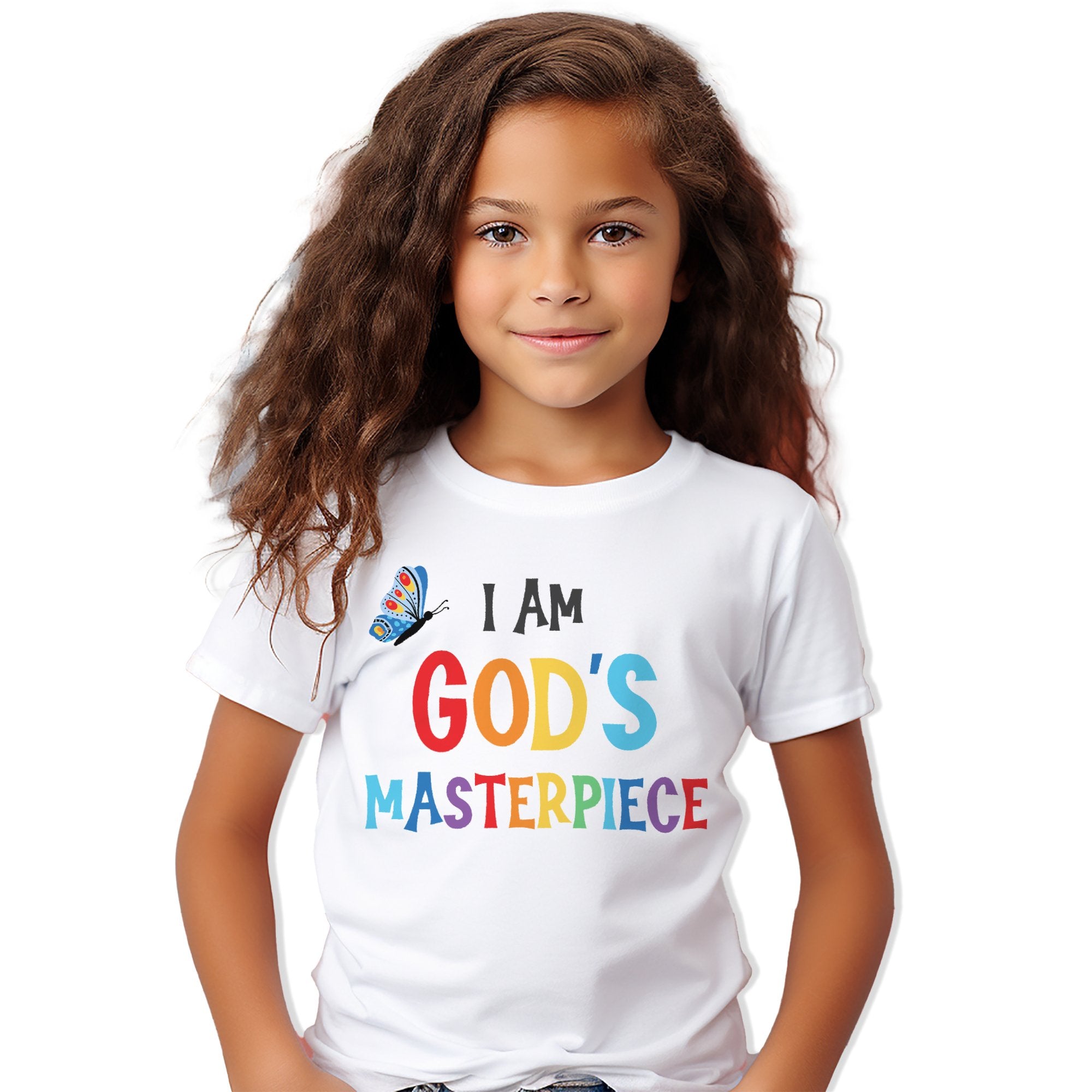 I am Gods Masterpiece Youth Relaxed - Fit T-Shirt - Jesus Passion Apparel