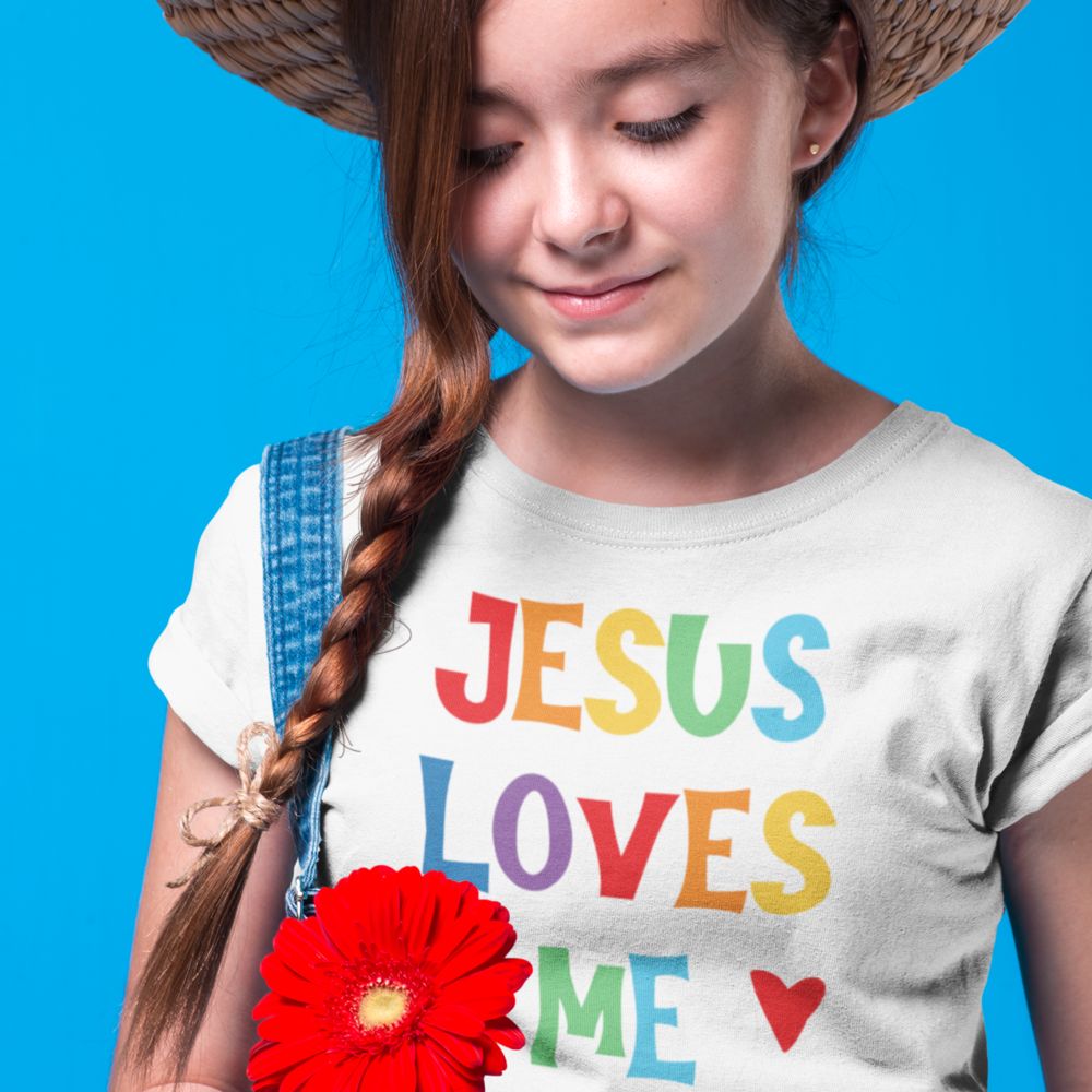Jesus Loves Me Youth Relaxed - Fit T-Shirt - Jesus Passion Apparel