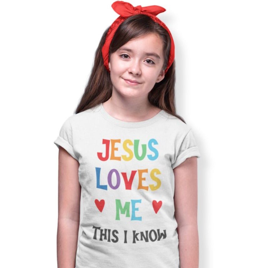 Jesus Loves Me Youth Relaxed - Fit T-Shirt - Jesus Passion Apparel