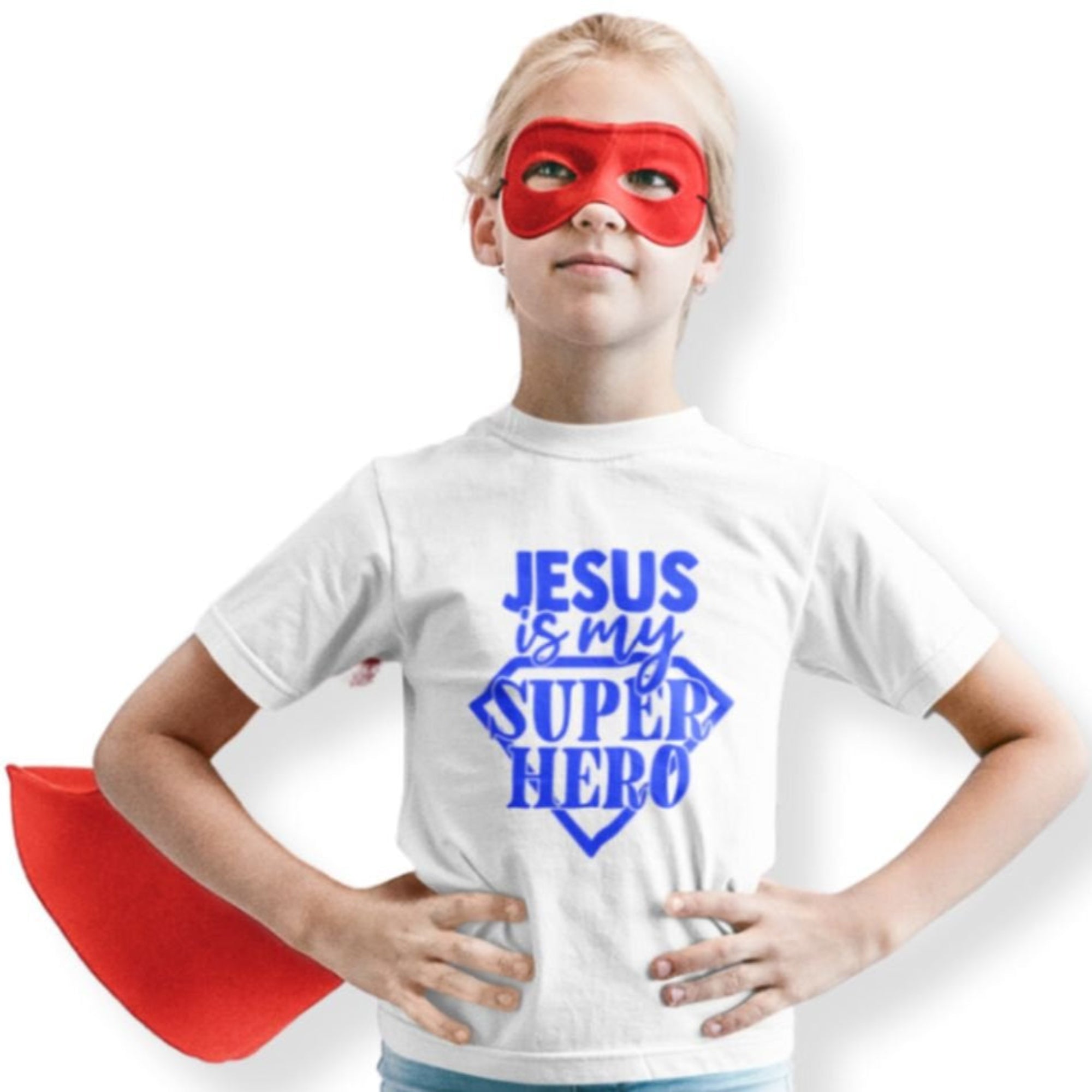 Jesus Superhero Youth Relaxed - Fit T-Shirt - Jesus Passion Apparel