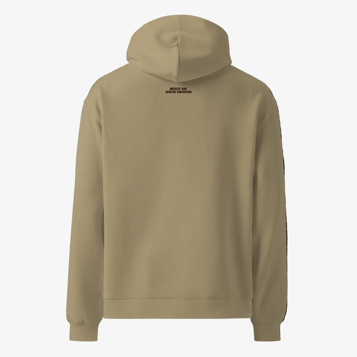 Back view of The Rock Hoodie.
