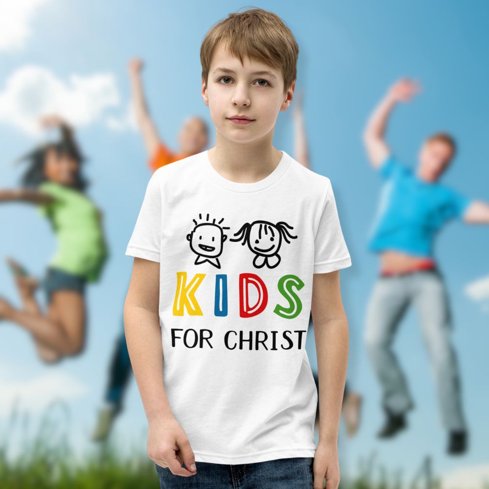 Kids for Christ Youth Relaxed - Fit T-Shirt - Jesus Passion Apparel