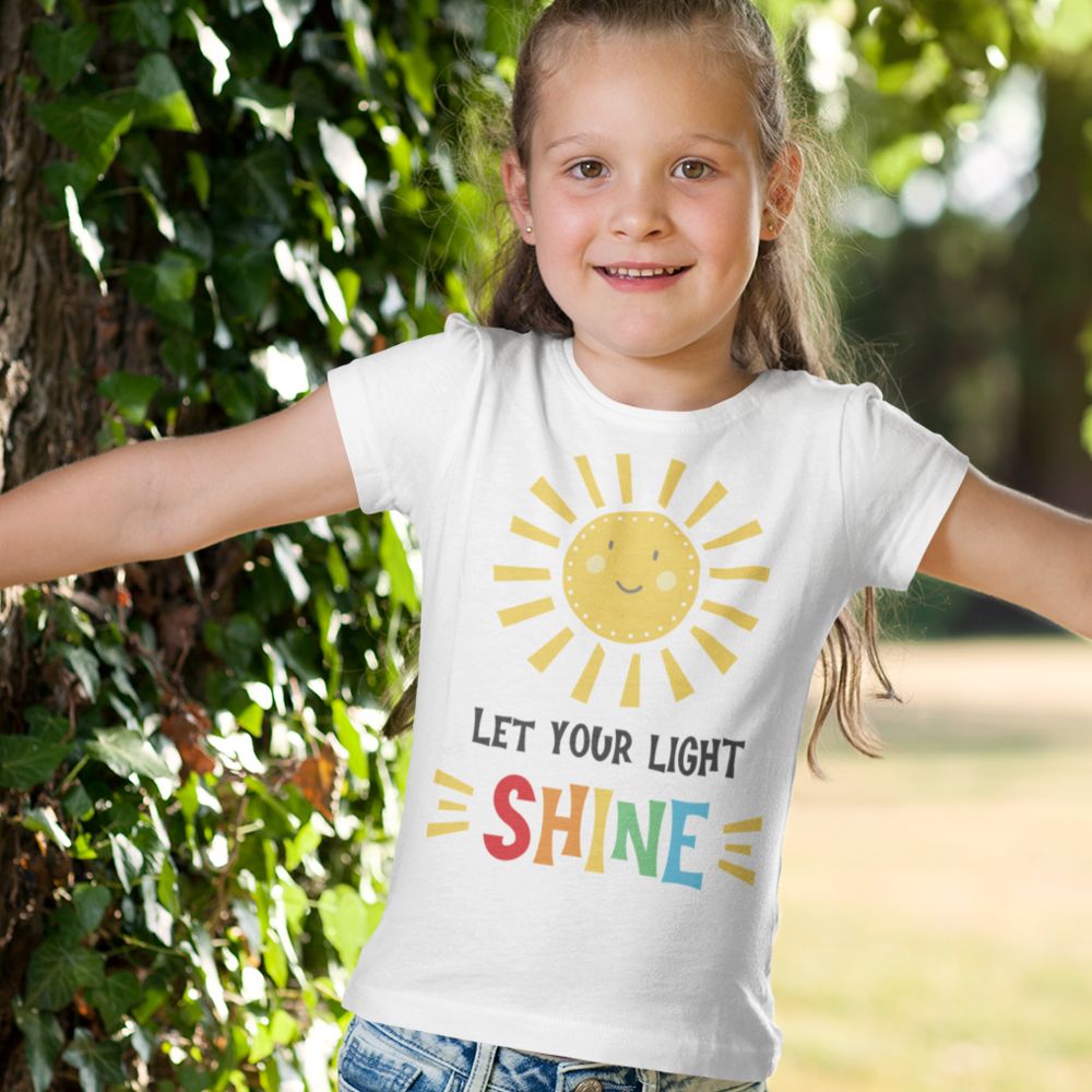 Let Your Light Shine Youth Relaxed - Fit T-Shirt - Jesus Passion Apparel