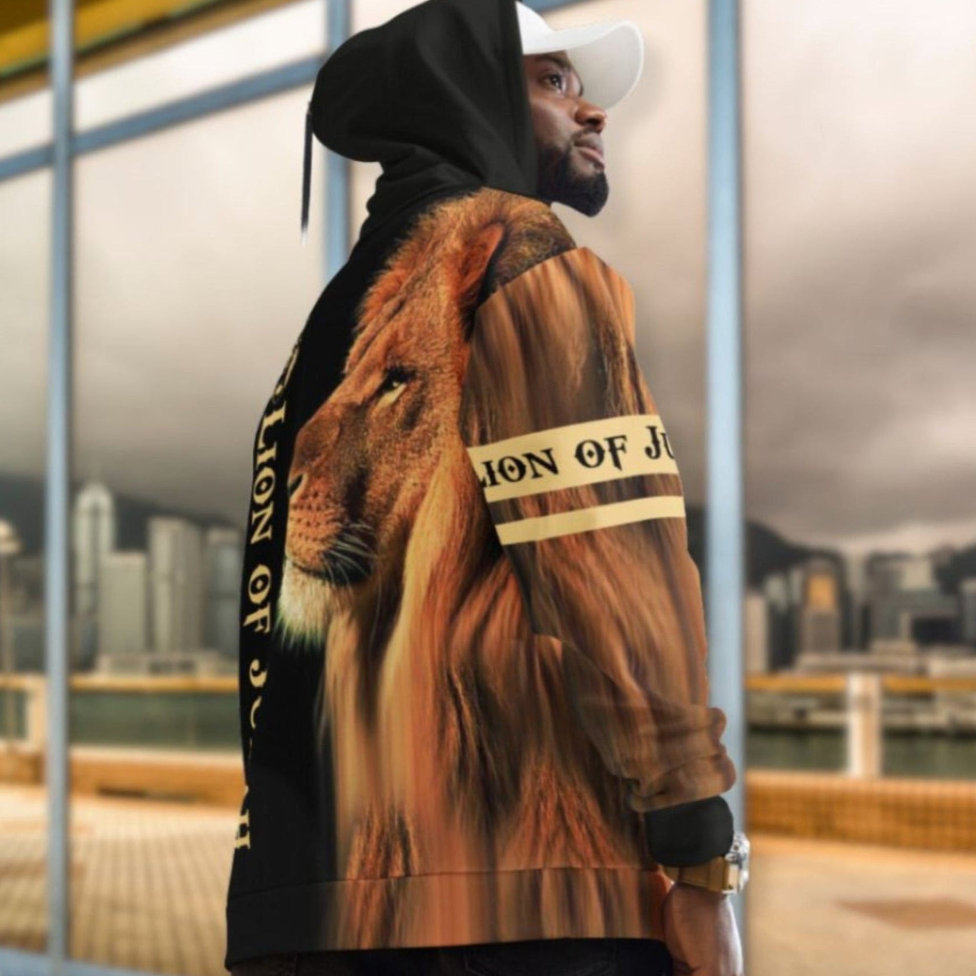 Lion of Judah Fleece Unisex Hoodie - Jesus Passion Apparel