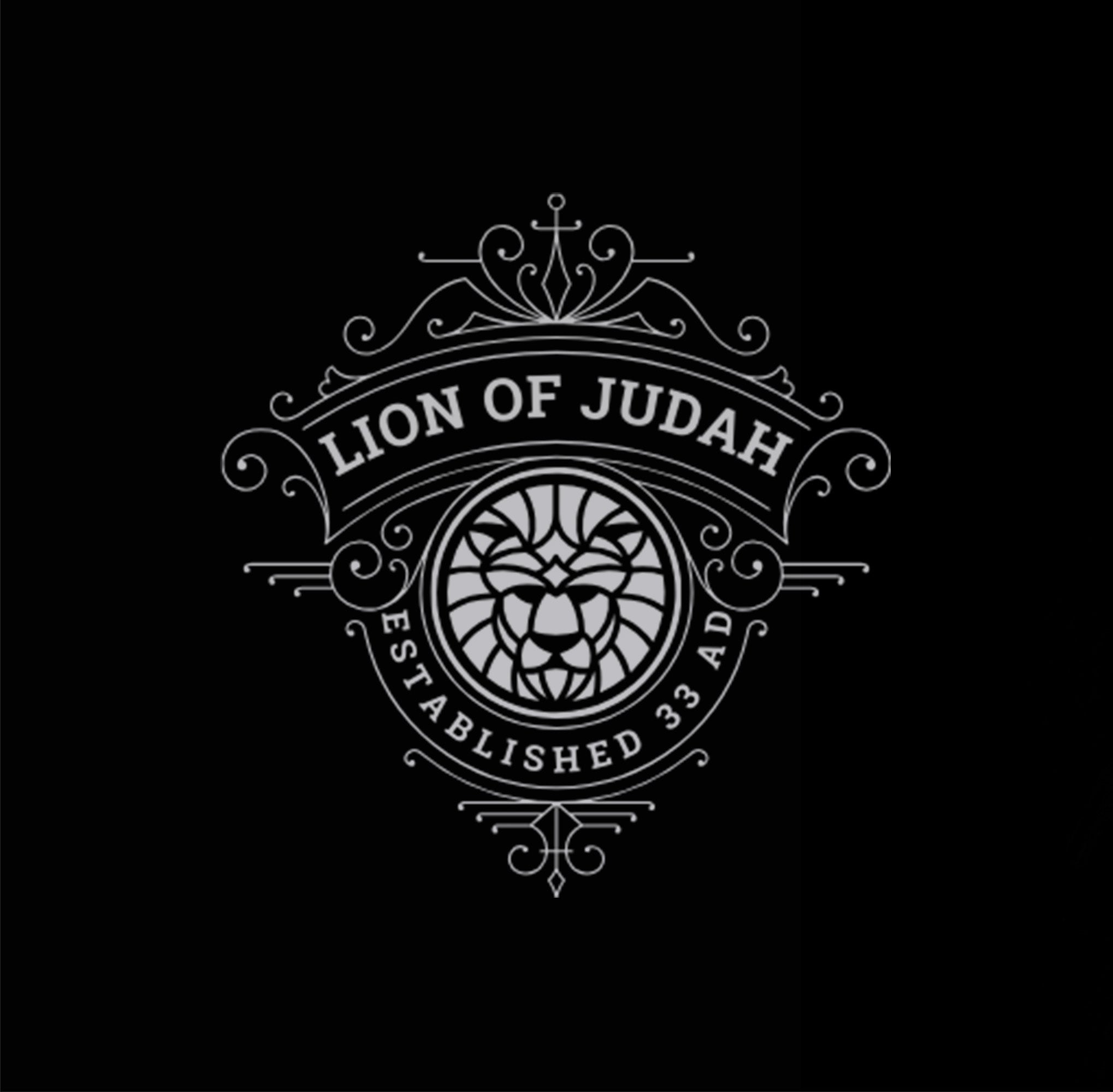 Lion of Judah Men's Black Bomber Jacket - Jesus Passion Apparel