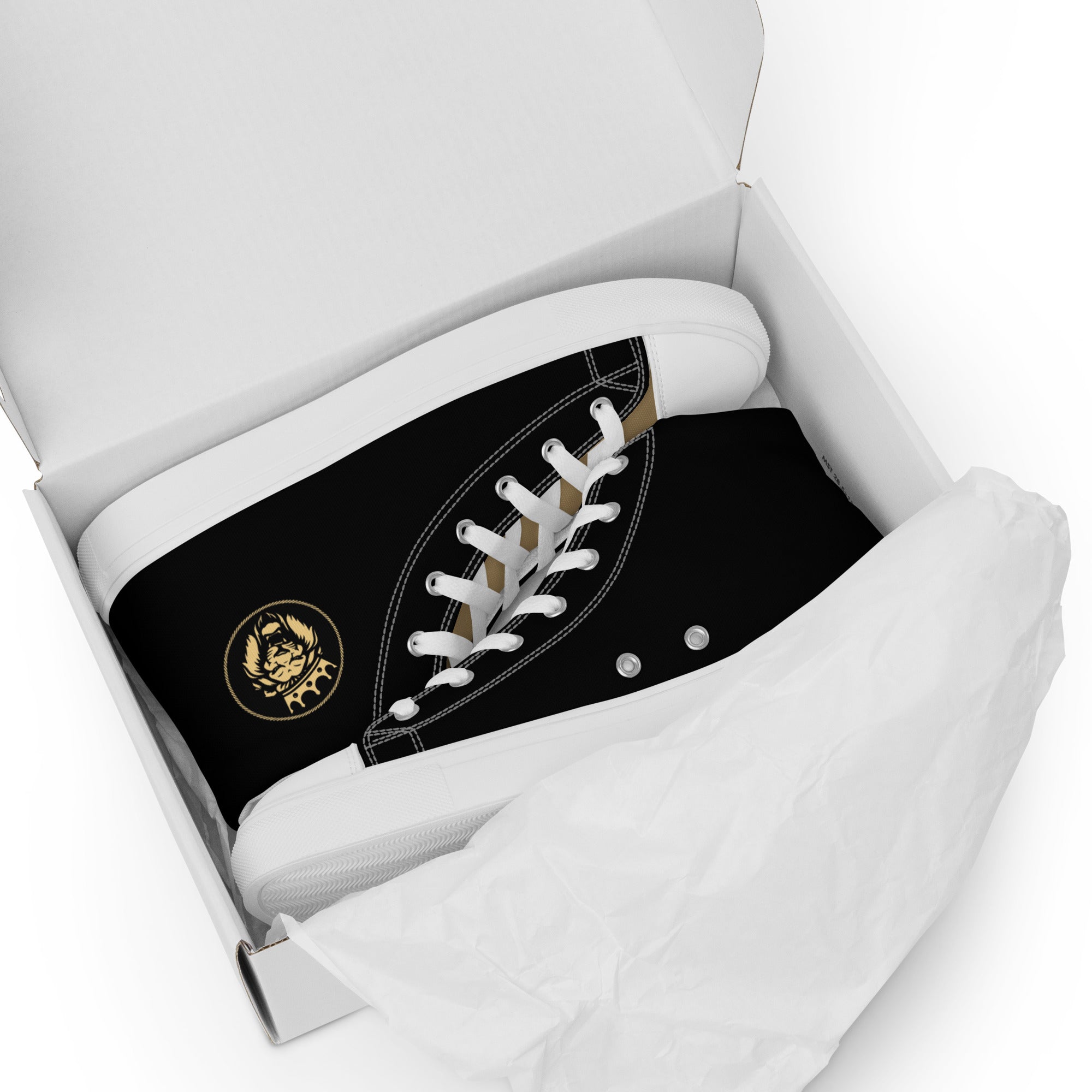 Lion of Judah Women’s High Top Canvas Shoes - Jesus Passion Apparel