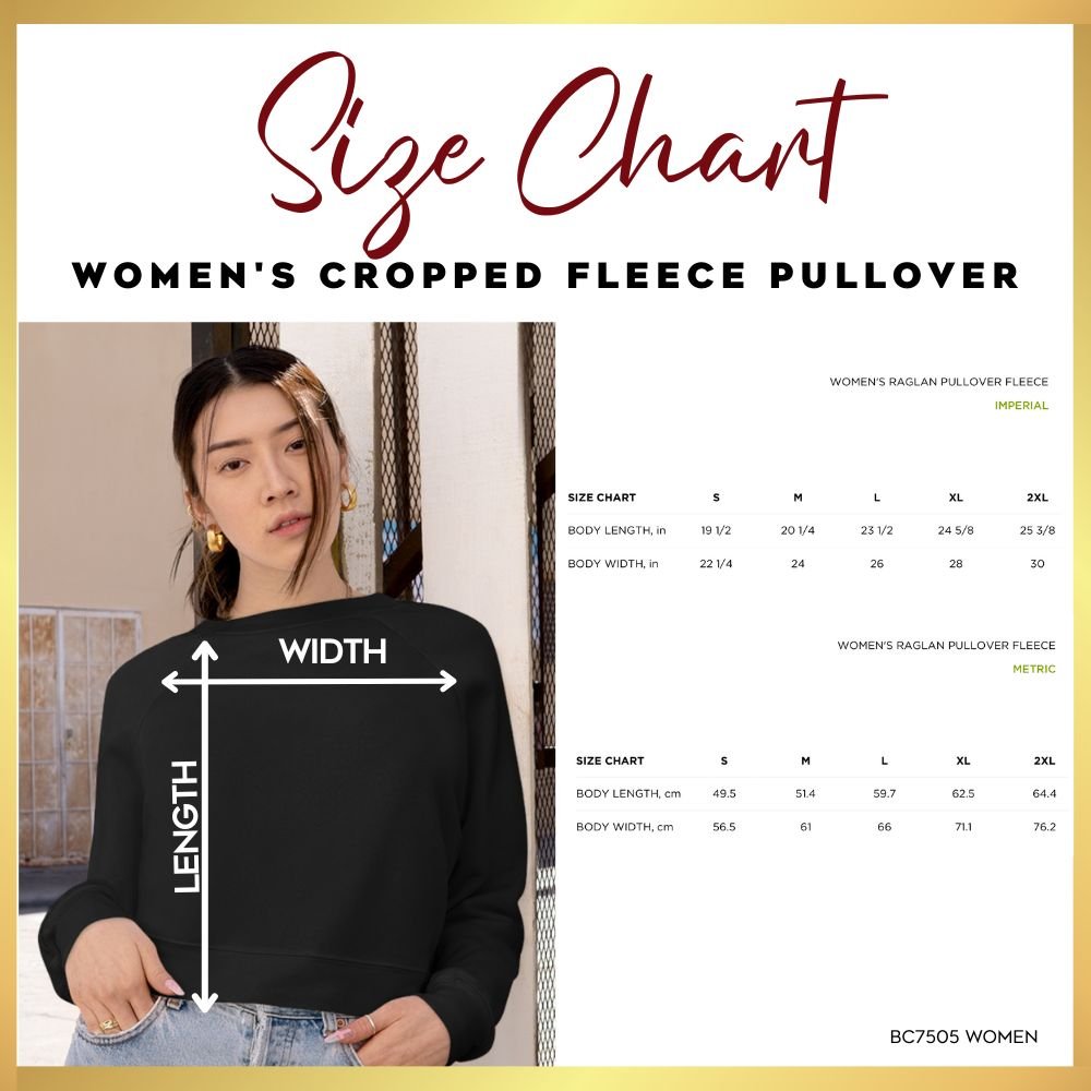 Loved Romans 5:8 Women's Cropped Raglan Pullover Fleece Sweatshirt - Black - Jesus Passion Apparel