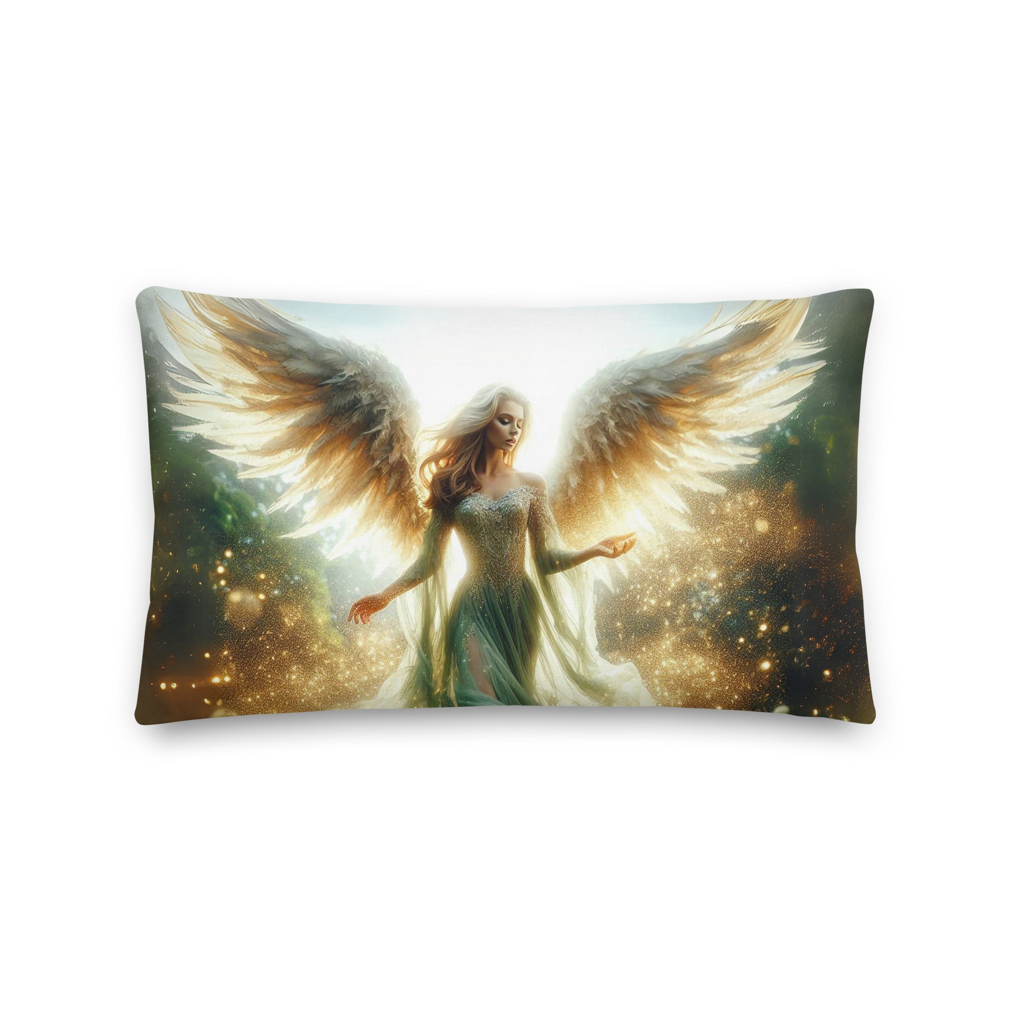 Meadow Angel Premium Pillows - Jesus Passion Apparel