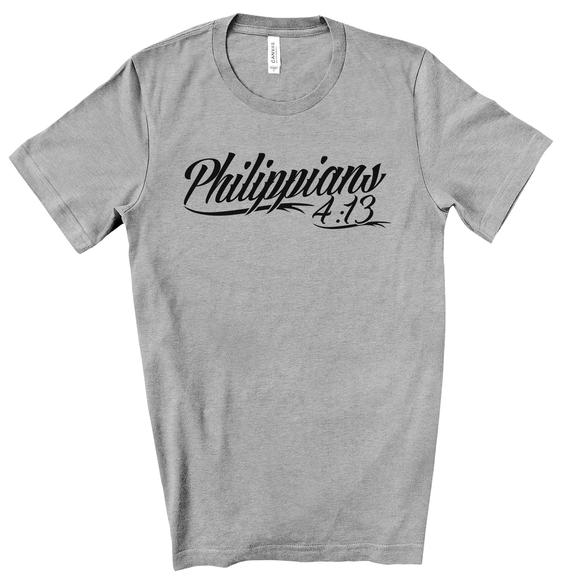 Phillippines 4:13 Men's Jersey Short Sleeve Tee - Jesus Passion Apparel