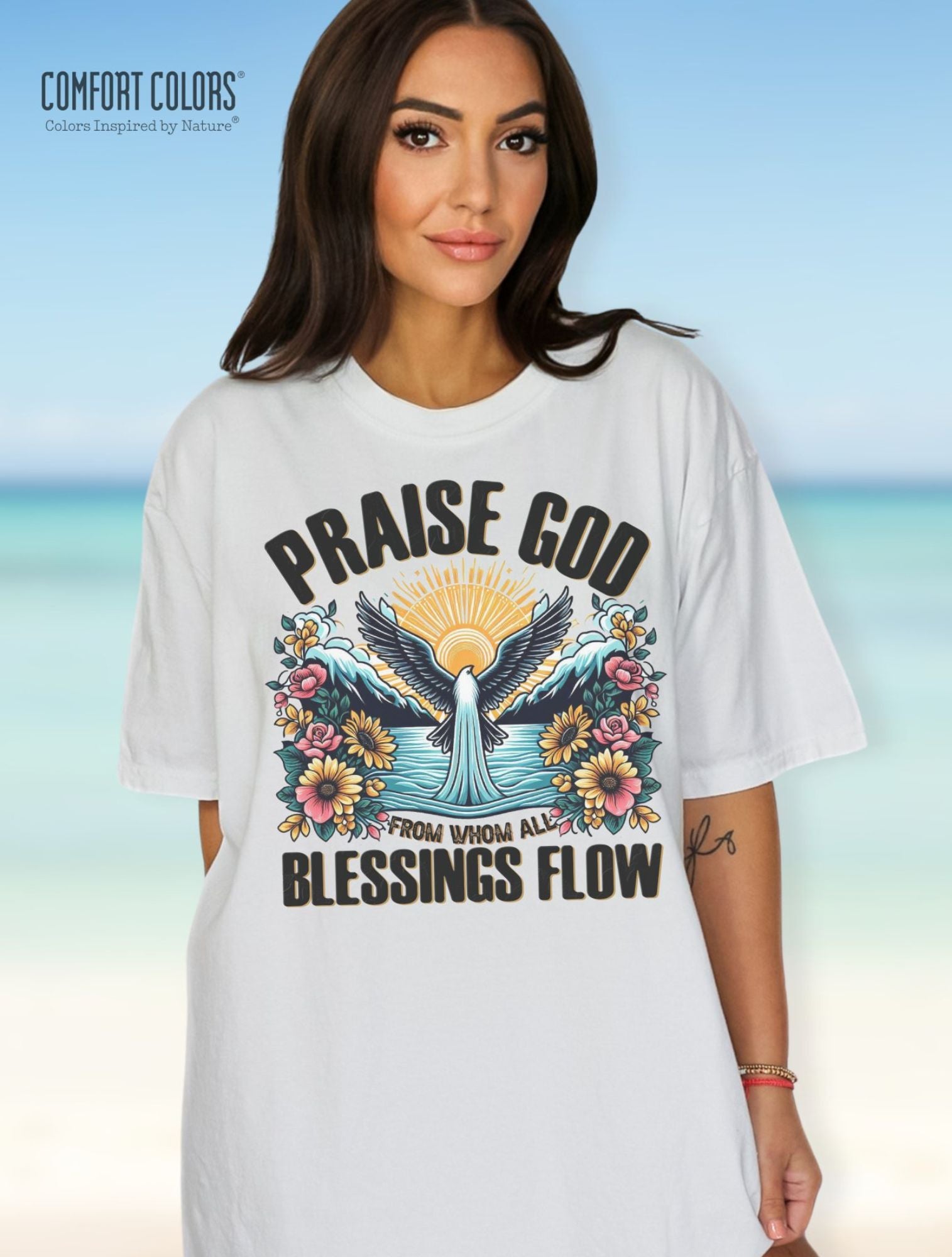 Praise Blessings Flow T-shirt