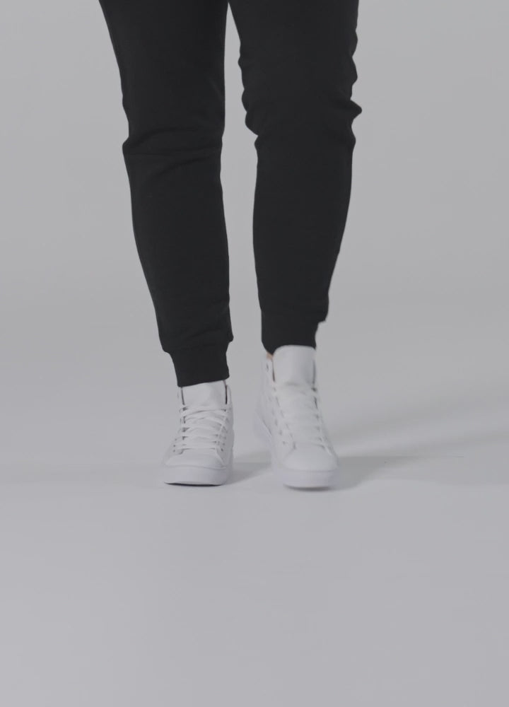 Alleluia Sing to Him Women’s High Top Canvas Shoes Size: 5 Jesus Passion Apparel