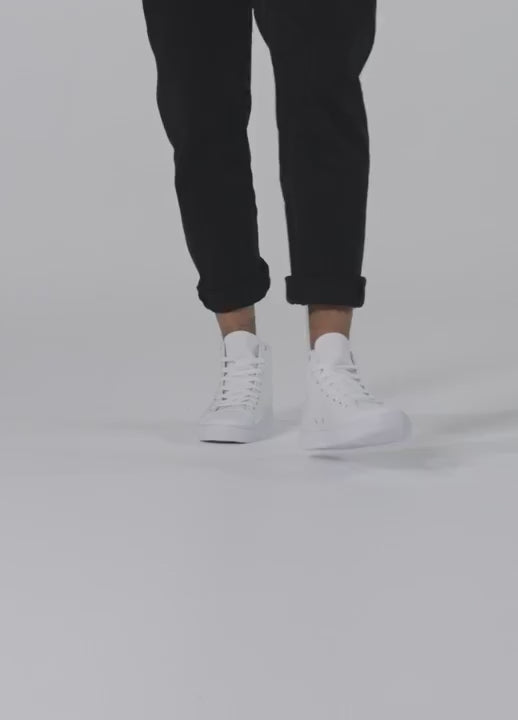 Christ Who Strengthens Me Women’s High Top Canvas Shoes Color: Black Size: 5 Jesus Passion Apparel