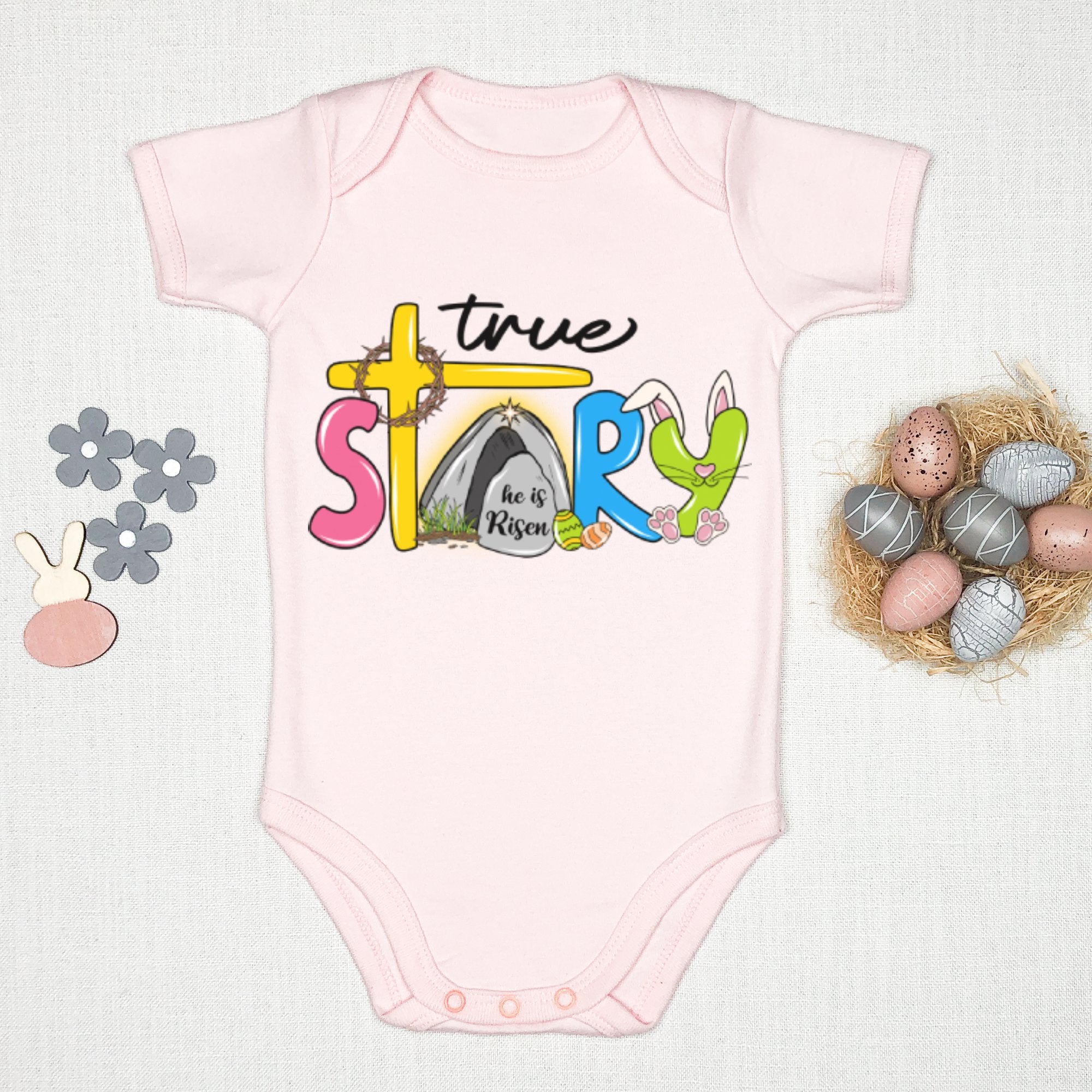 True Story Infant Fine Jersey Bodysuit - Jesus Passion Apparel
