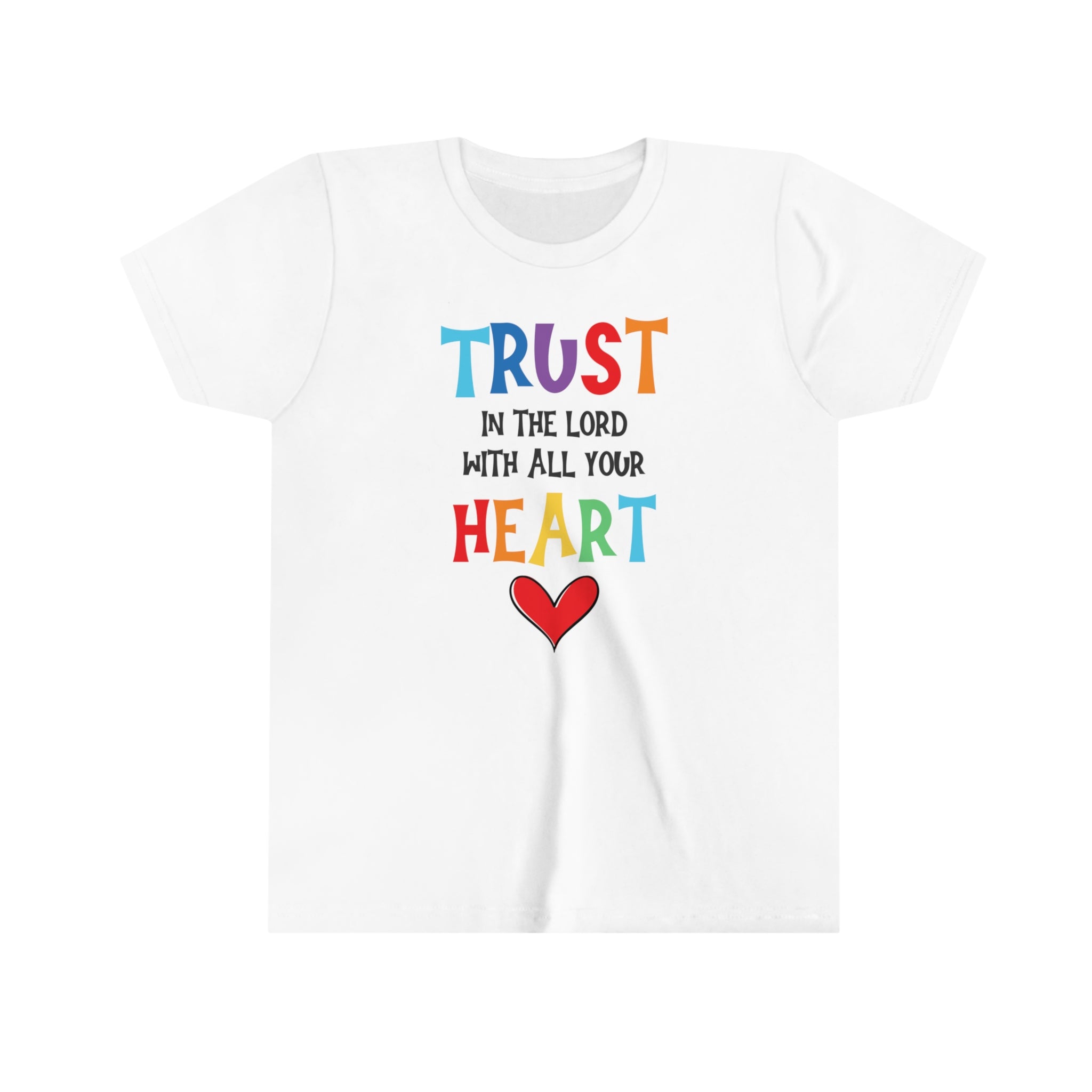 Trust in the Lord Youth Relaxed - Fit T-Shirt - Jesus Passion Apparel