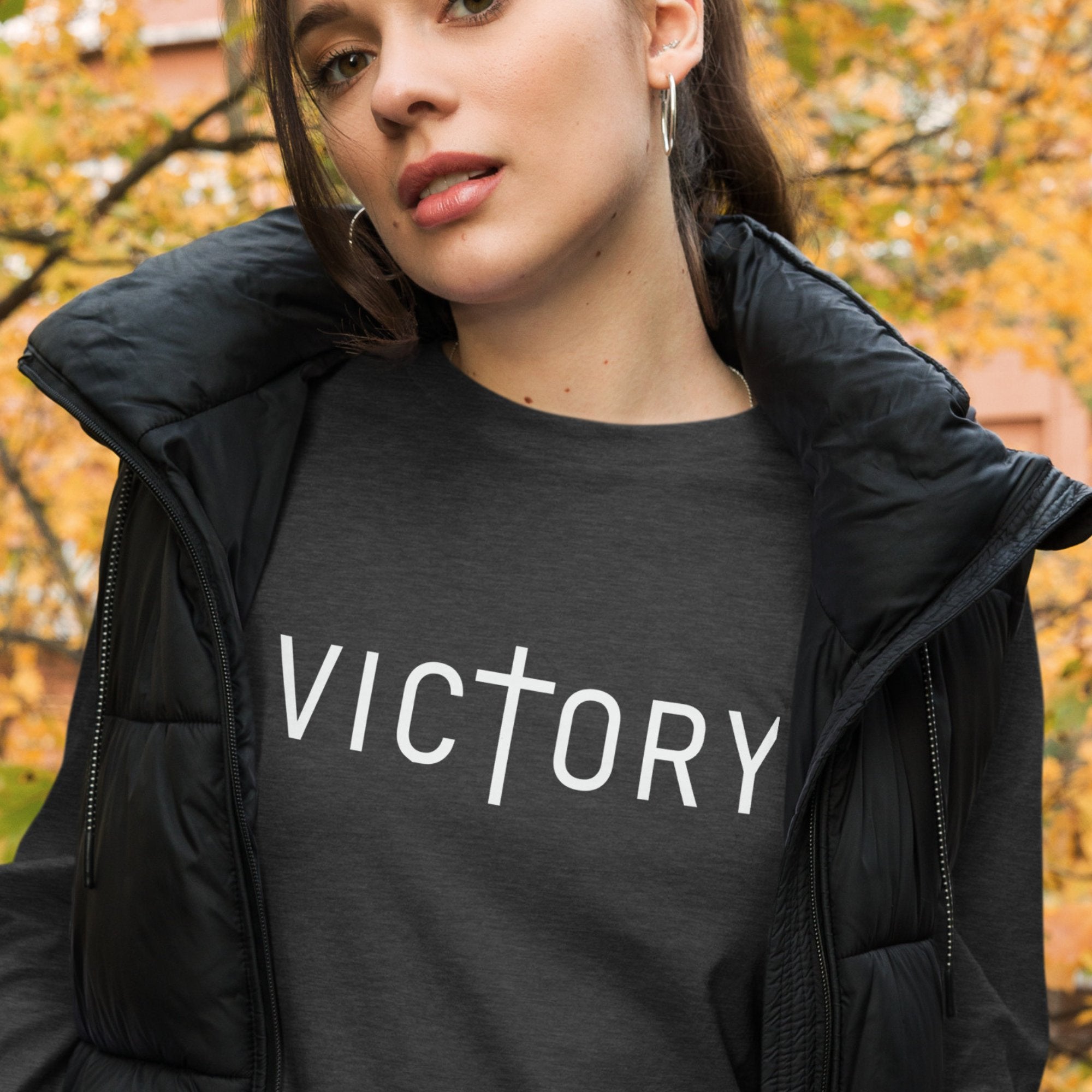 Victory Unisex Jersey Long Sleeve Tee - Jesus Passion Apparel