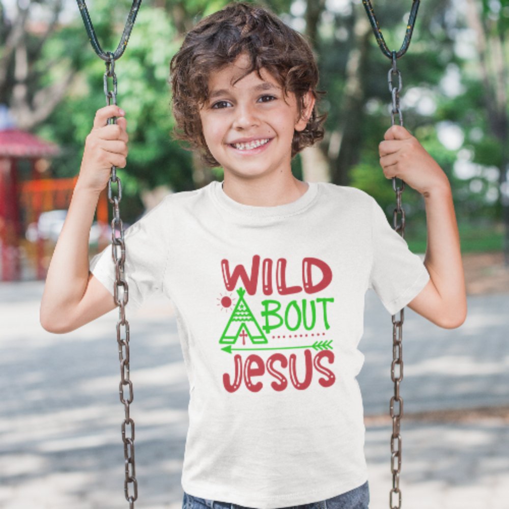 Wild About Jesus Youth Relaxed - Fit T-Shirt - Jesus Passion Apparel