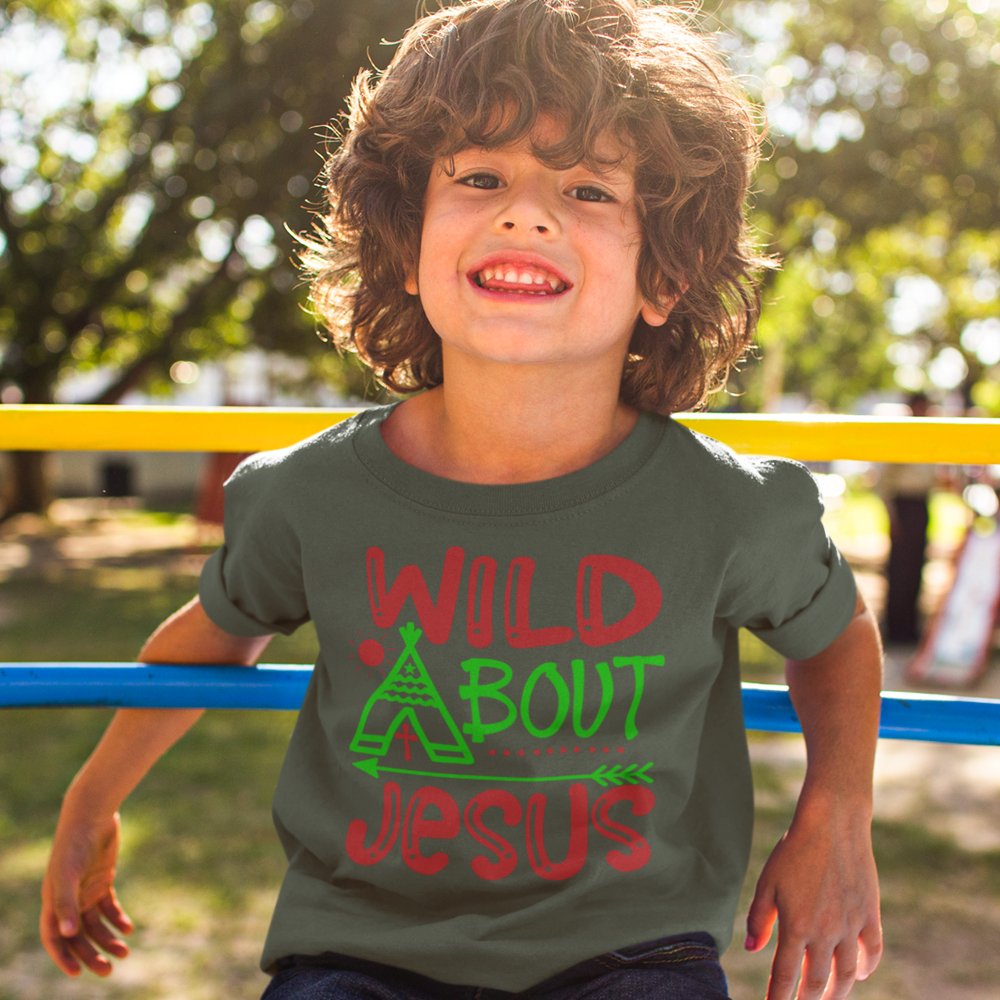 Wild About Jesus Youth Relaxed - Fit T-Shirt - Jesus Passion Apparel