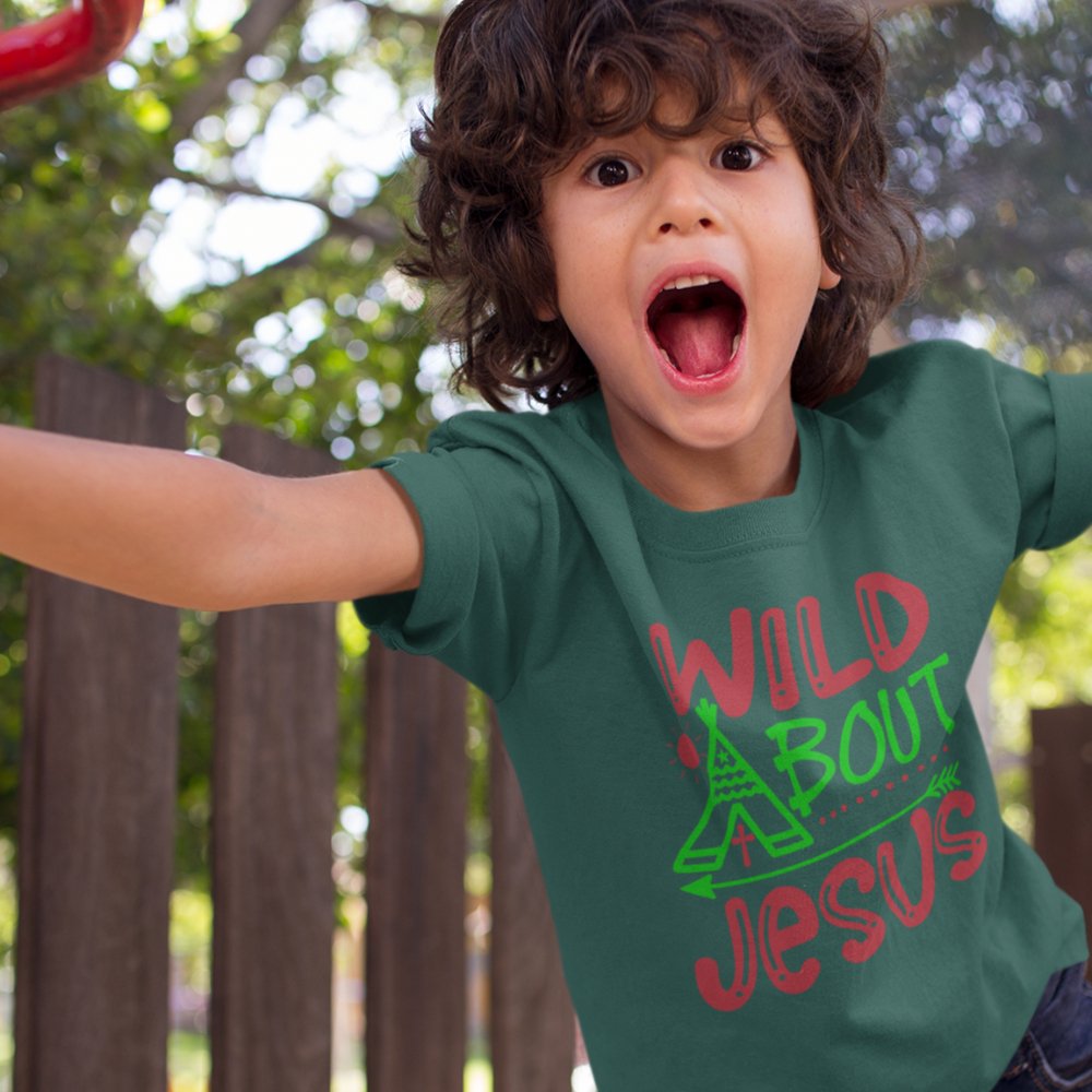Wild About Jesus Youth Relaxed - Fit T-Shirt - Jesus Passion Apparel