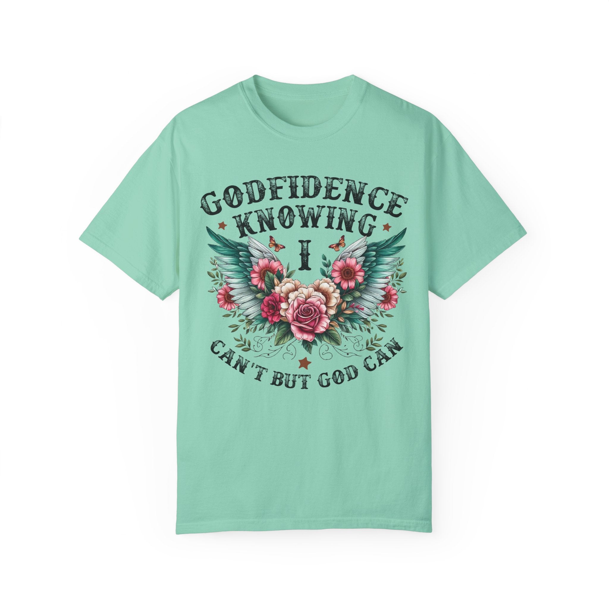 Camiseta cristiana unisex de algodón Godfidence